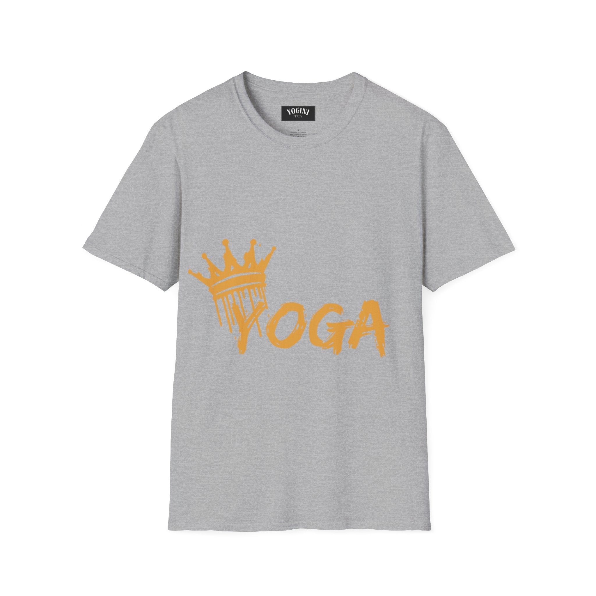 Crown Yoga - Unisex Softstyle T-Shirt by Yogini Italy