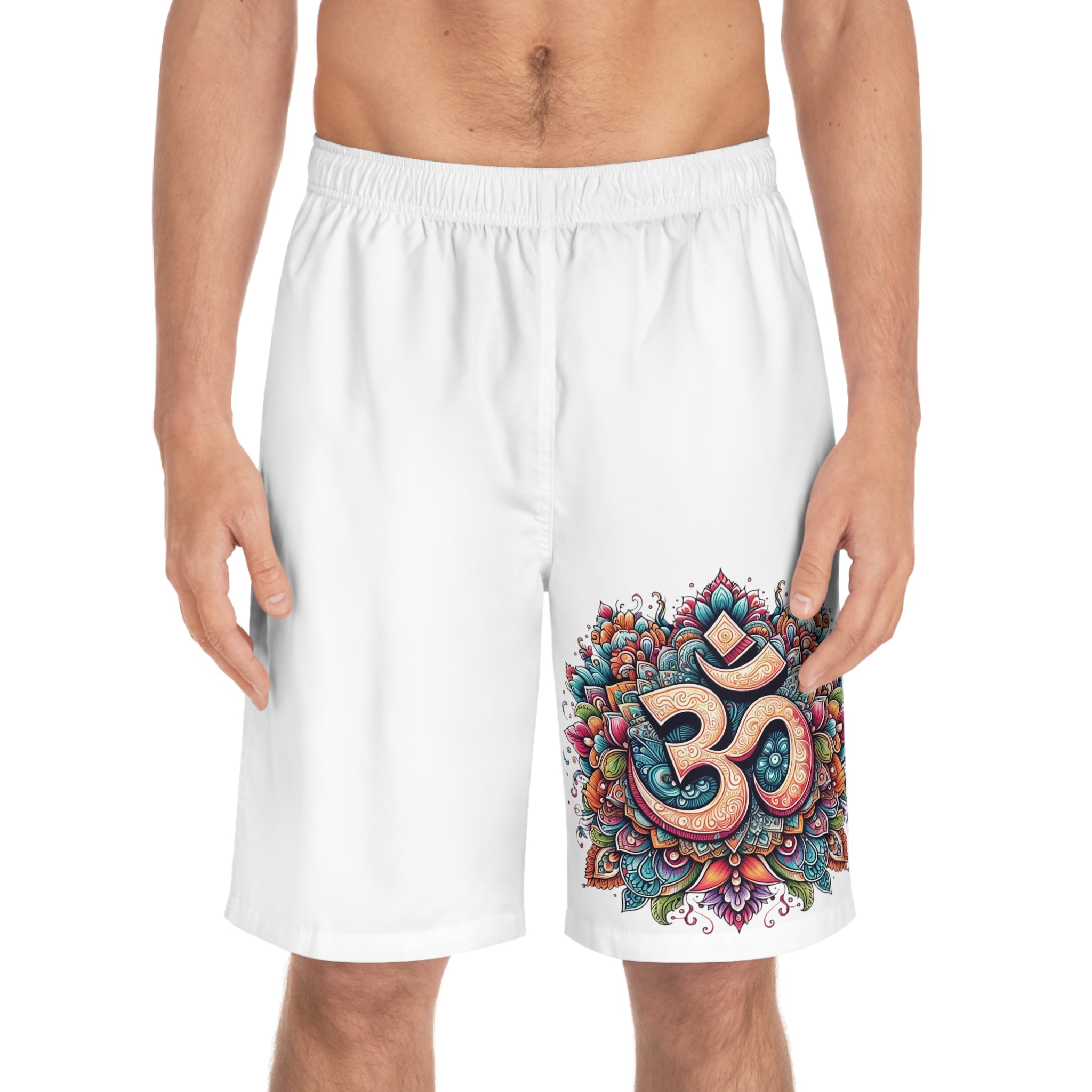 Yoga - Men's Board Shorts (AOP) by Yogini Italy