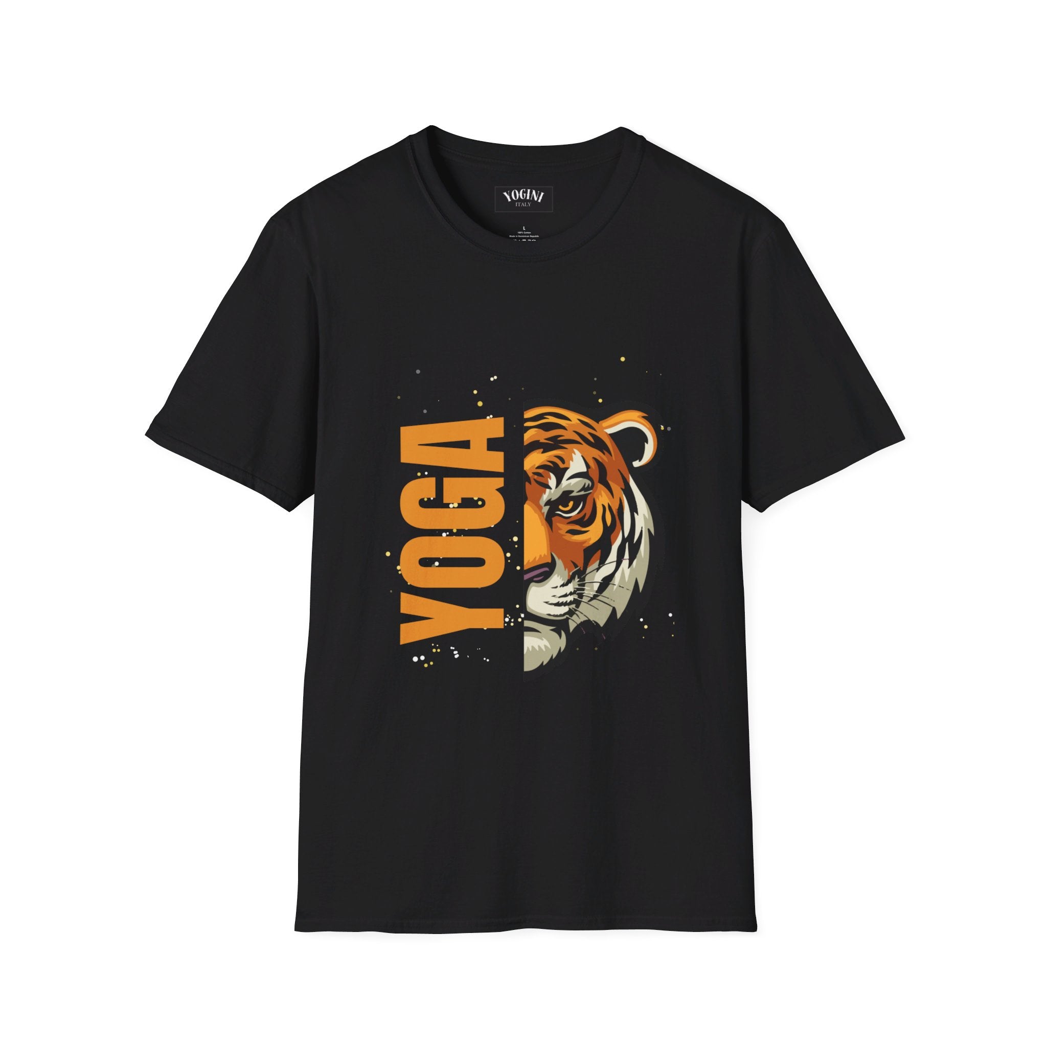 Active Tiger Yoga - Unisex Softstyle T-Shirt by Yogini Italy