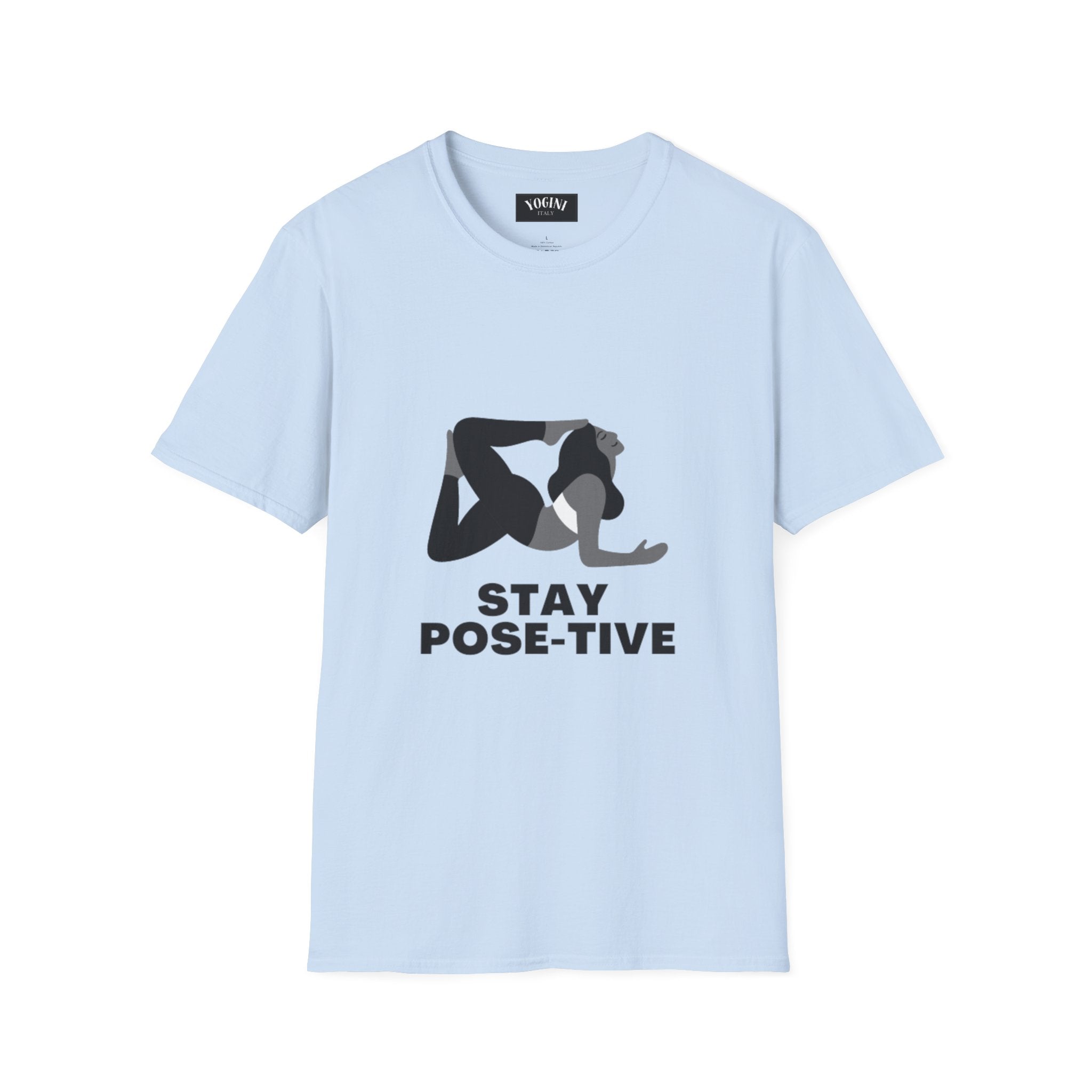 STAY POSE-TIVE - Unisex Softstyle T-Shirt by Yogini Italy