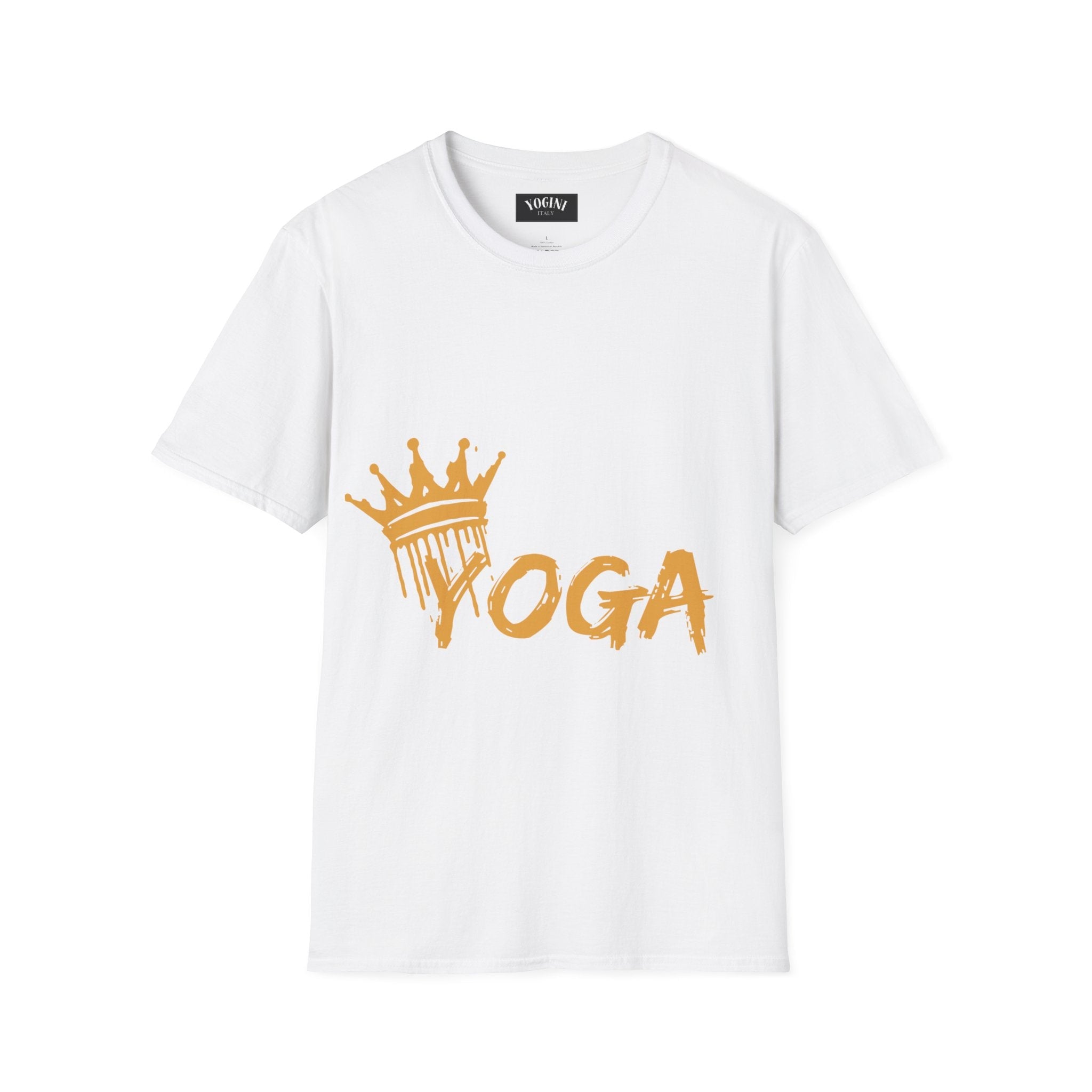 Crown Yoga - Unisex Softstyle T-Shirt by Yogini Italy