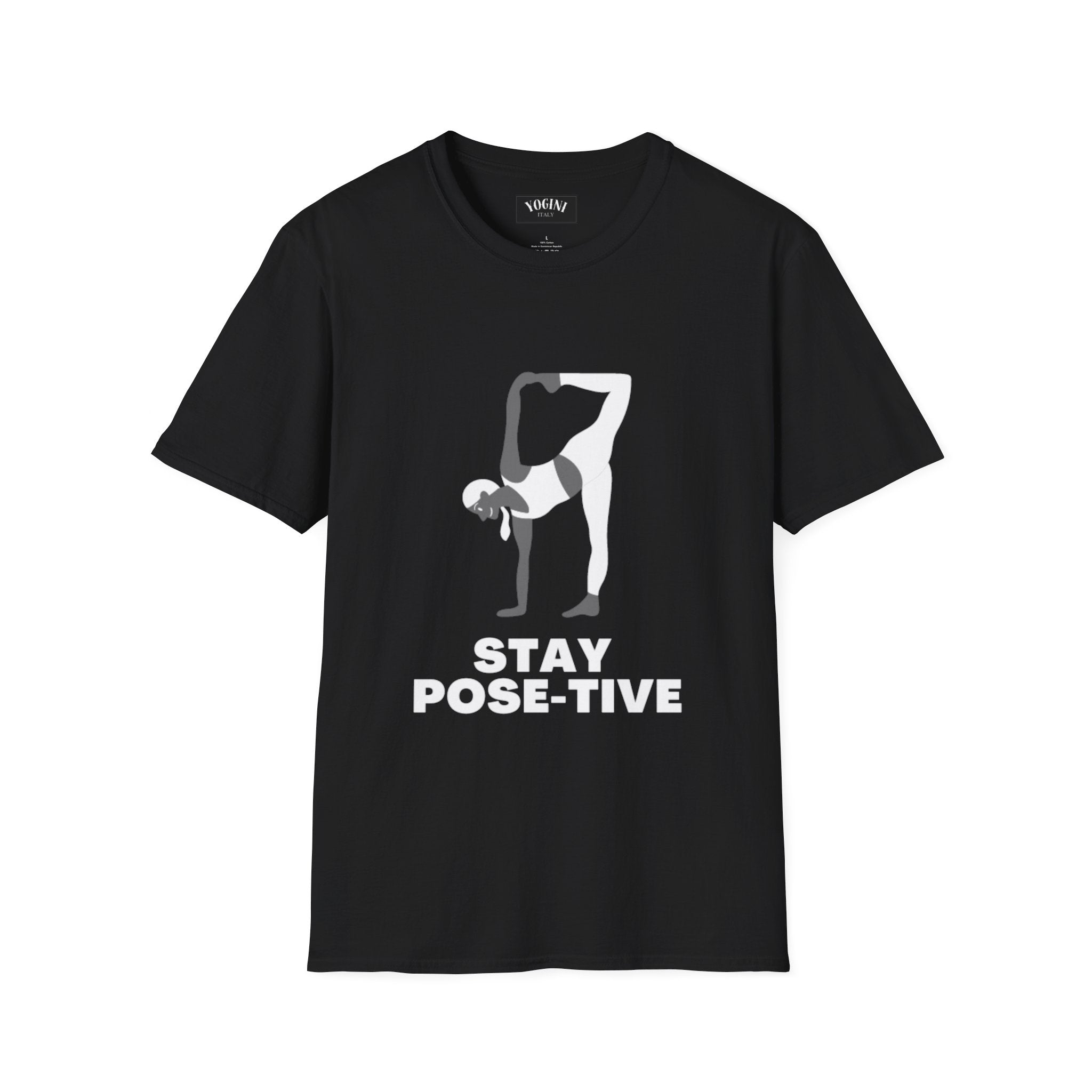 STAY POSE-TIVE - Unisex Softstyle T-Shirt by Yogini Italy