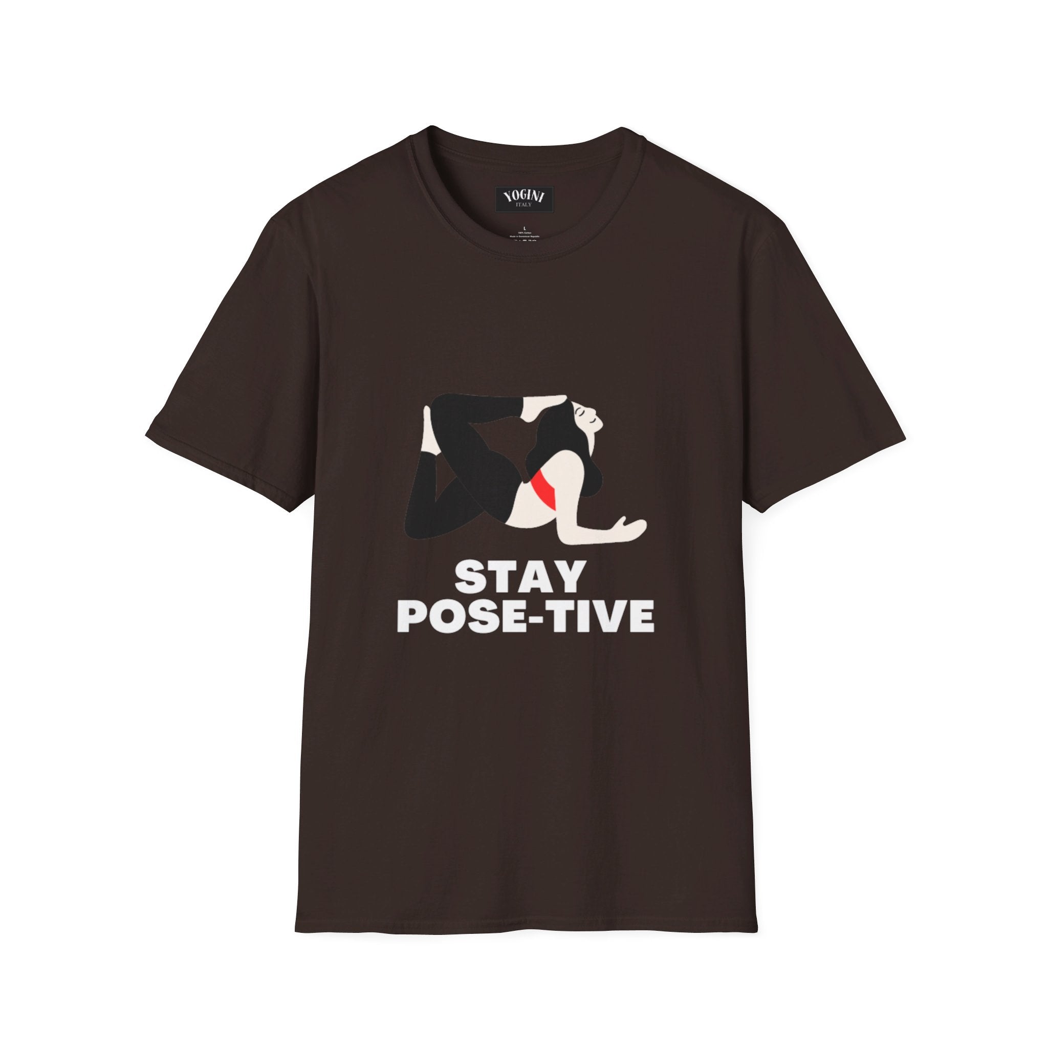 STAY POSE-TIVE - Unisex Softstyle T-Shirt by Yogini Italy