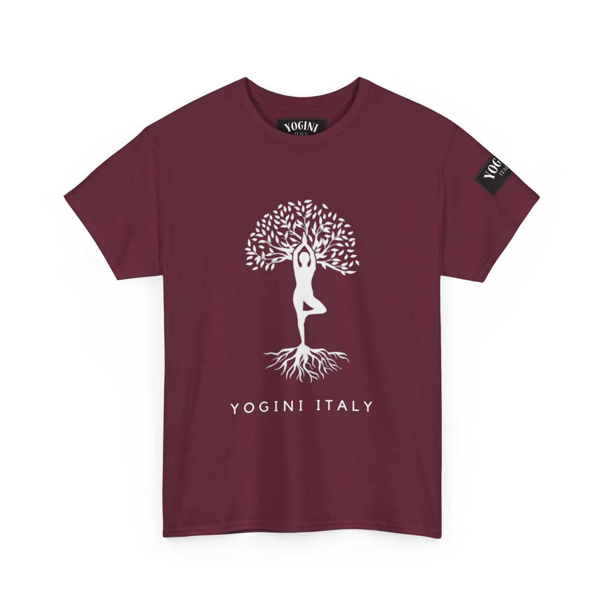 Awesome Yoga Unisex Heavy Cotton Tee by Yogini Italy