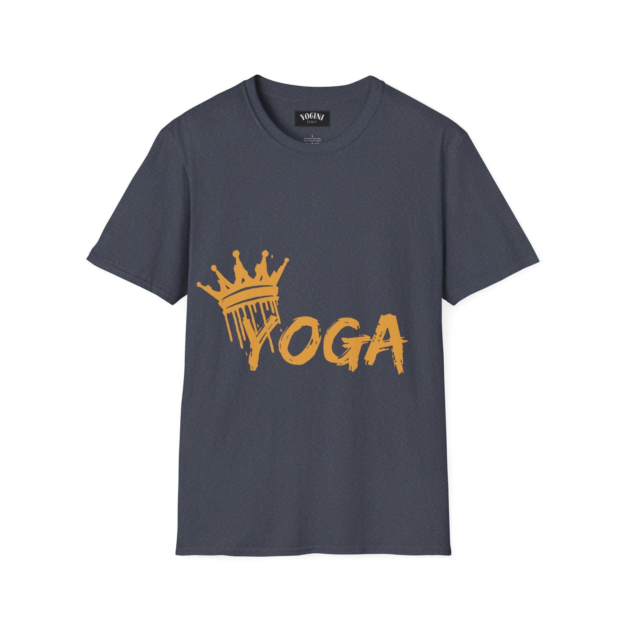 Crown Yoga - Unisex Softstyle T-Shirt by Yogini Italy