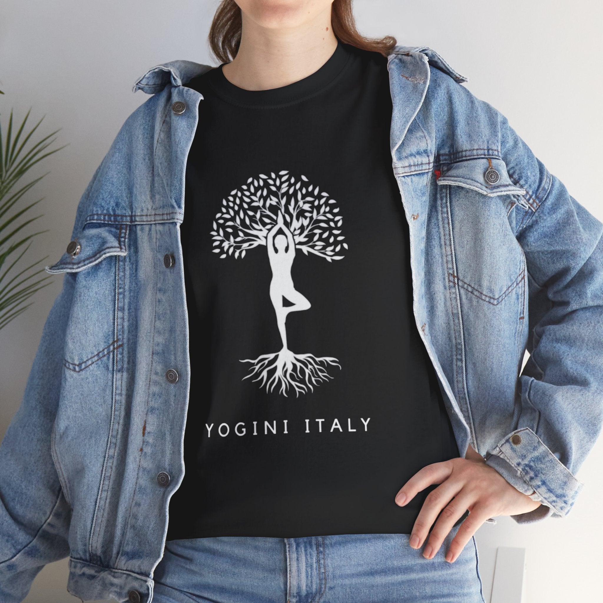 Awesome Yoga Unisex Heavy Cotton Tee by Yogini Italy