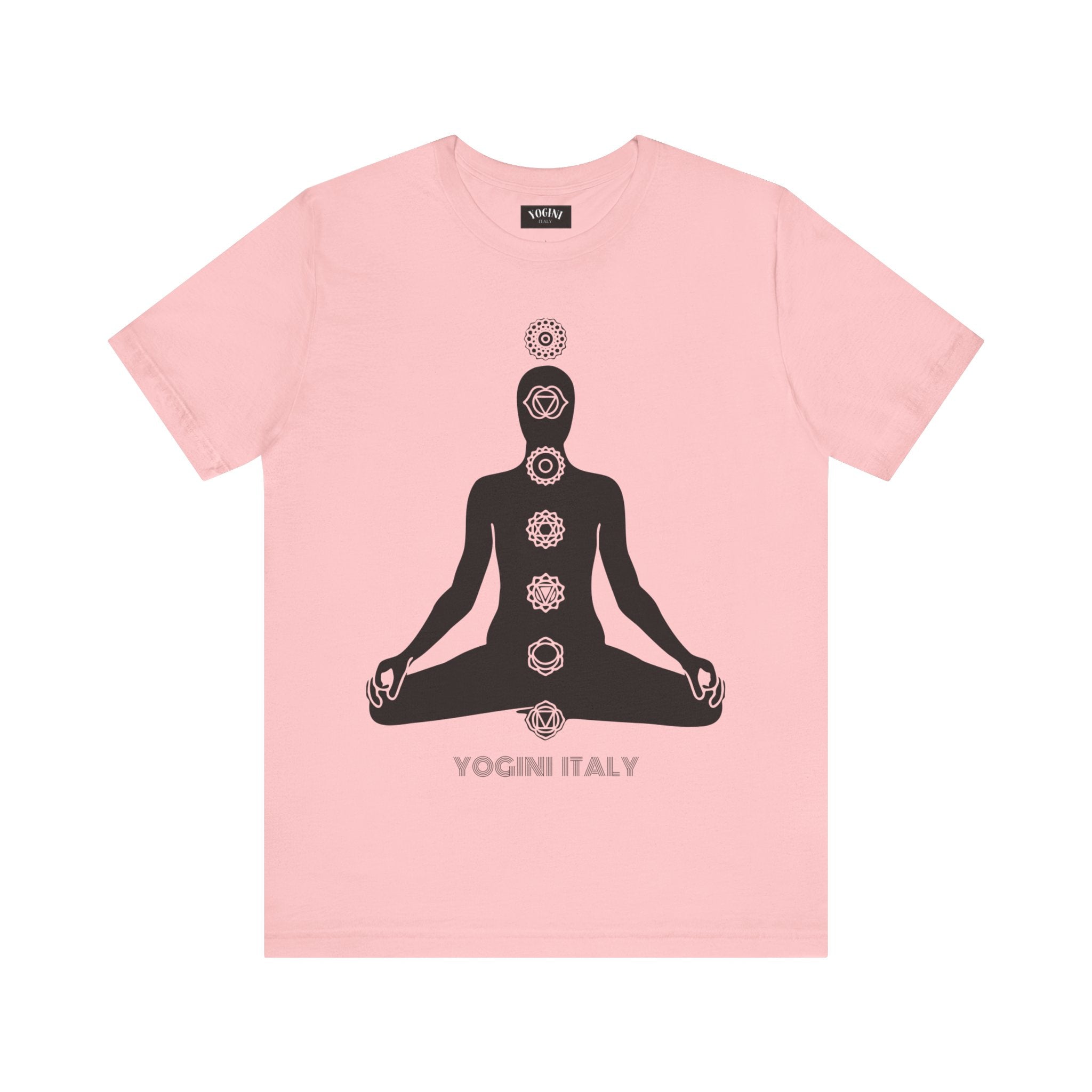 Active Chakra Yoga - Unisex Jersey Short Sleeve Tee by Yogini Italy