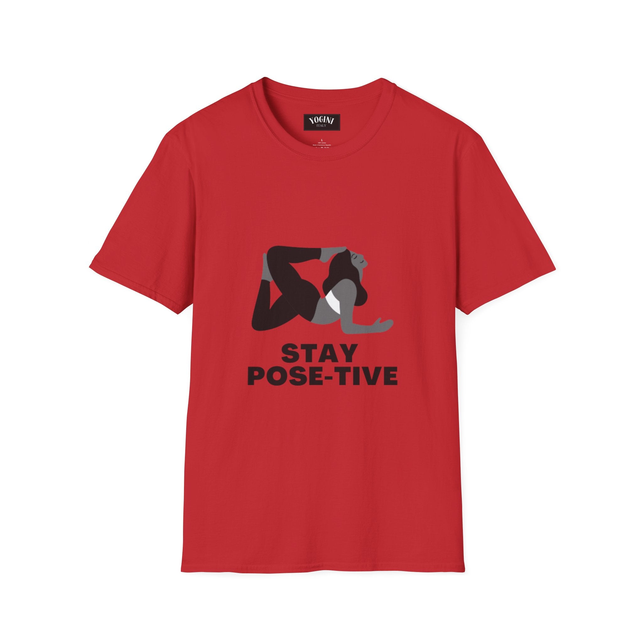 STAY POSE-TIVE - Unisex Softstyle T-Shirt by Yogini Italy