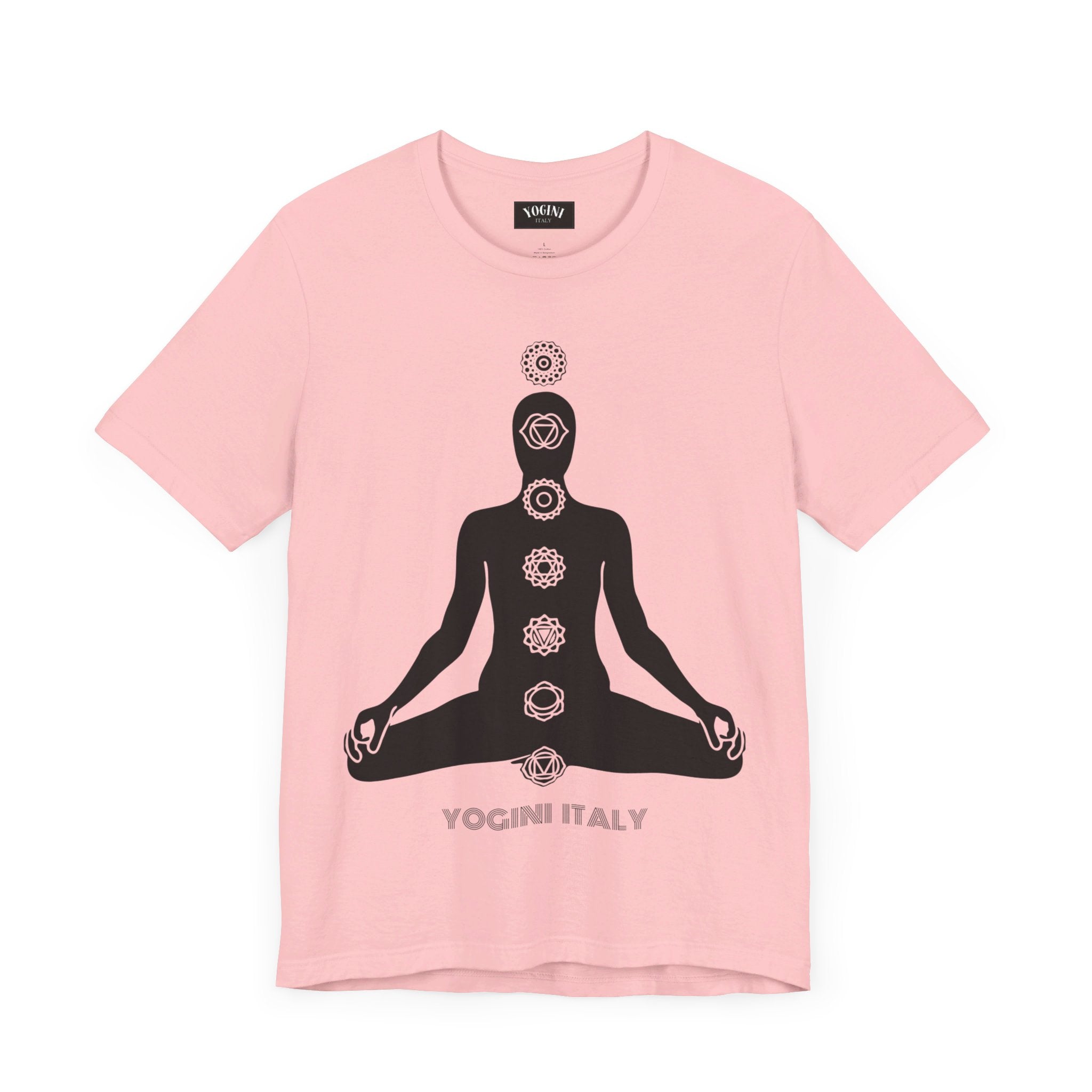 Active Chakra Yoga - Unisex Jersey Short Sleeve Tee by Yogini Italy