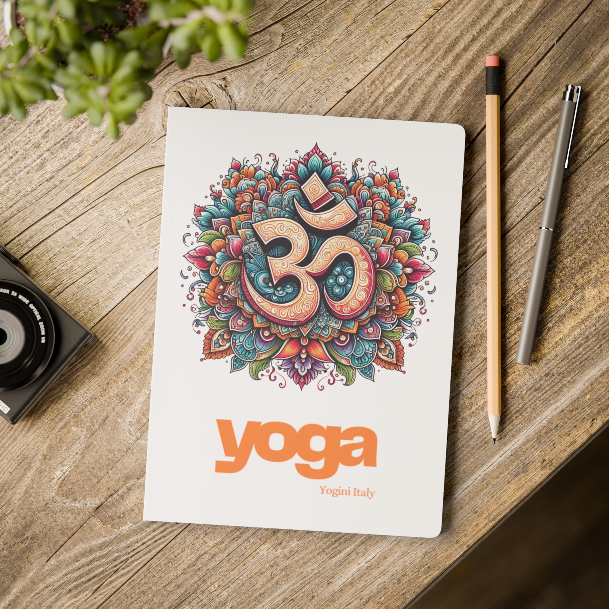 Yoga Softcover Journal (with Inside Prints)