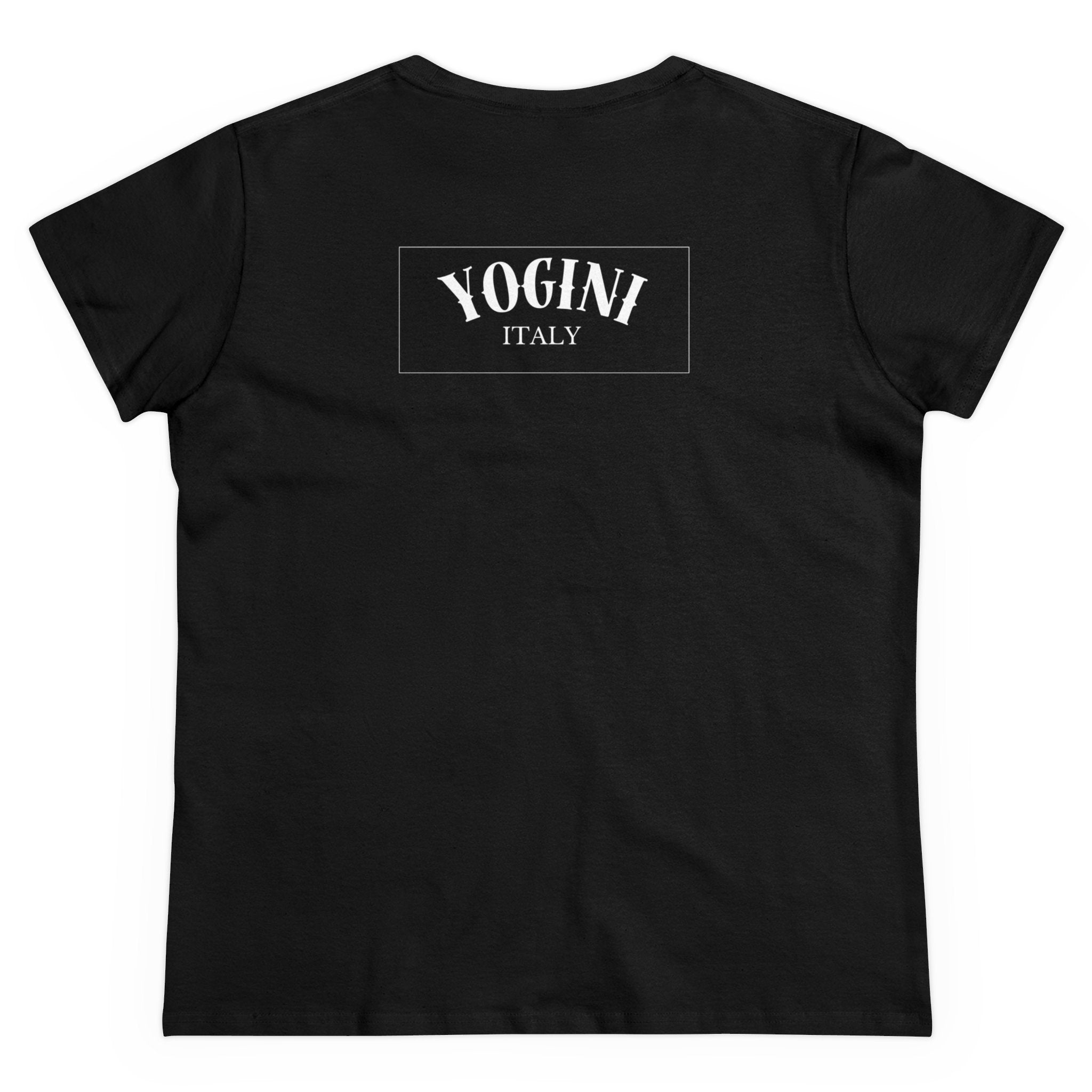 STAY POSE-TIVE - Women's Midweight Cotton Tee by Yogini Italy