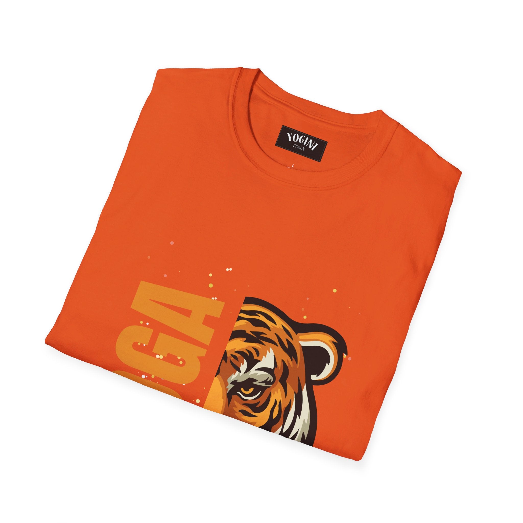 Active Tiger Yoga - Unisex Softstyle T-Shirt by Yogini Italy