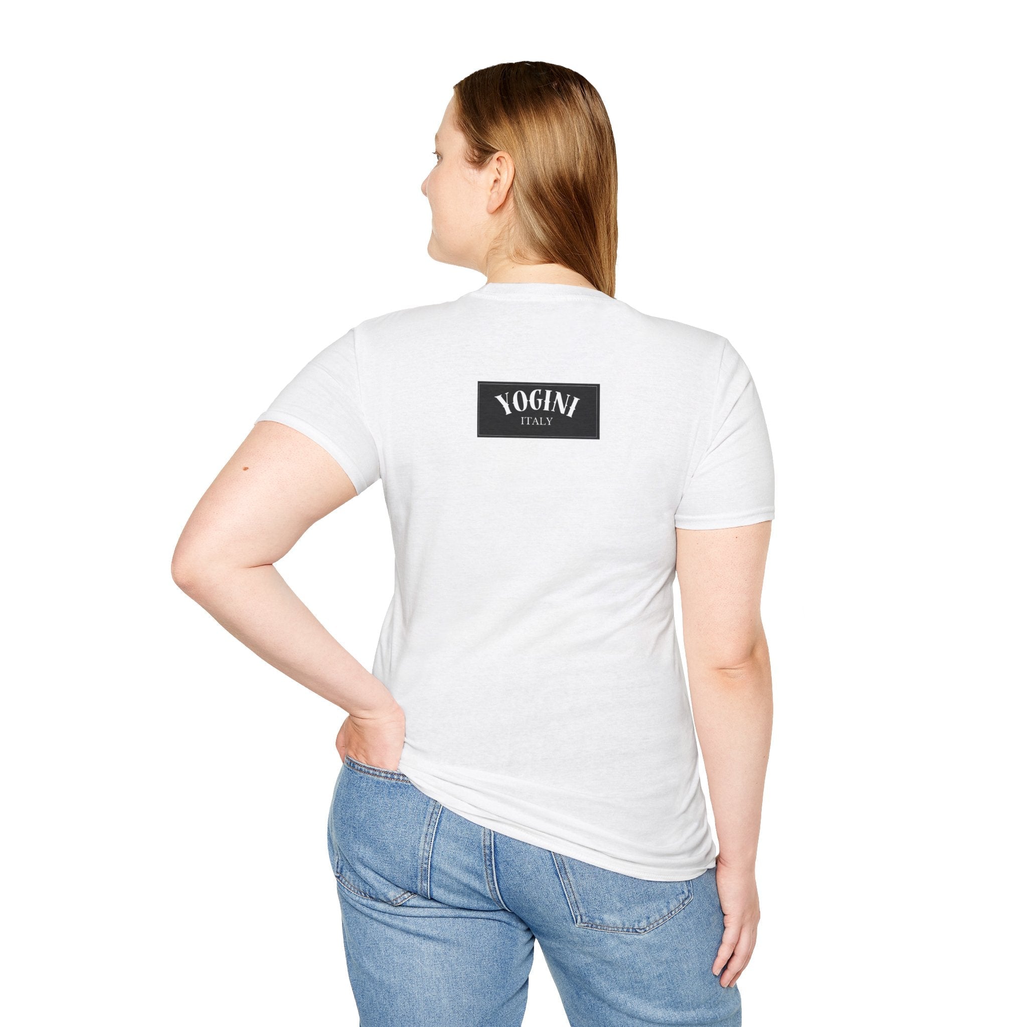 Crown Yoga - Unisex Softstyle T-Shirt by Yogini Italy