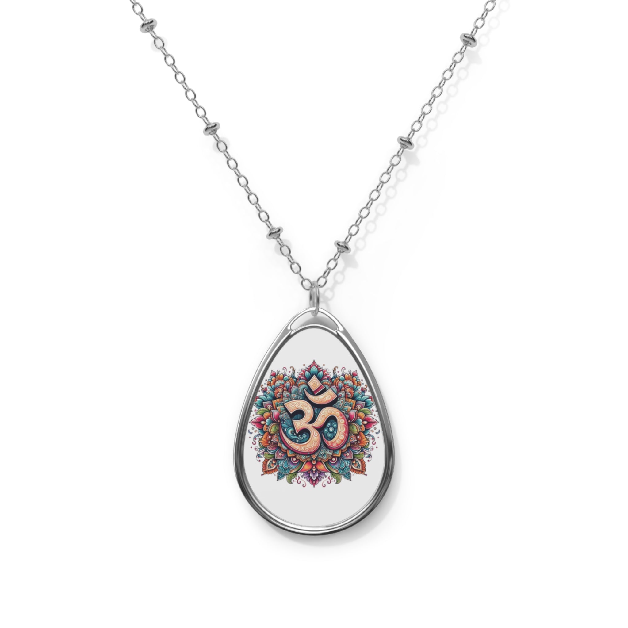 OM Oval Necklaceyogini italy