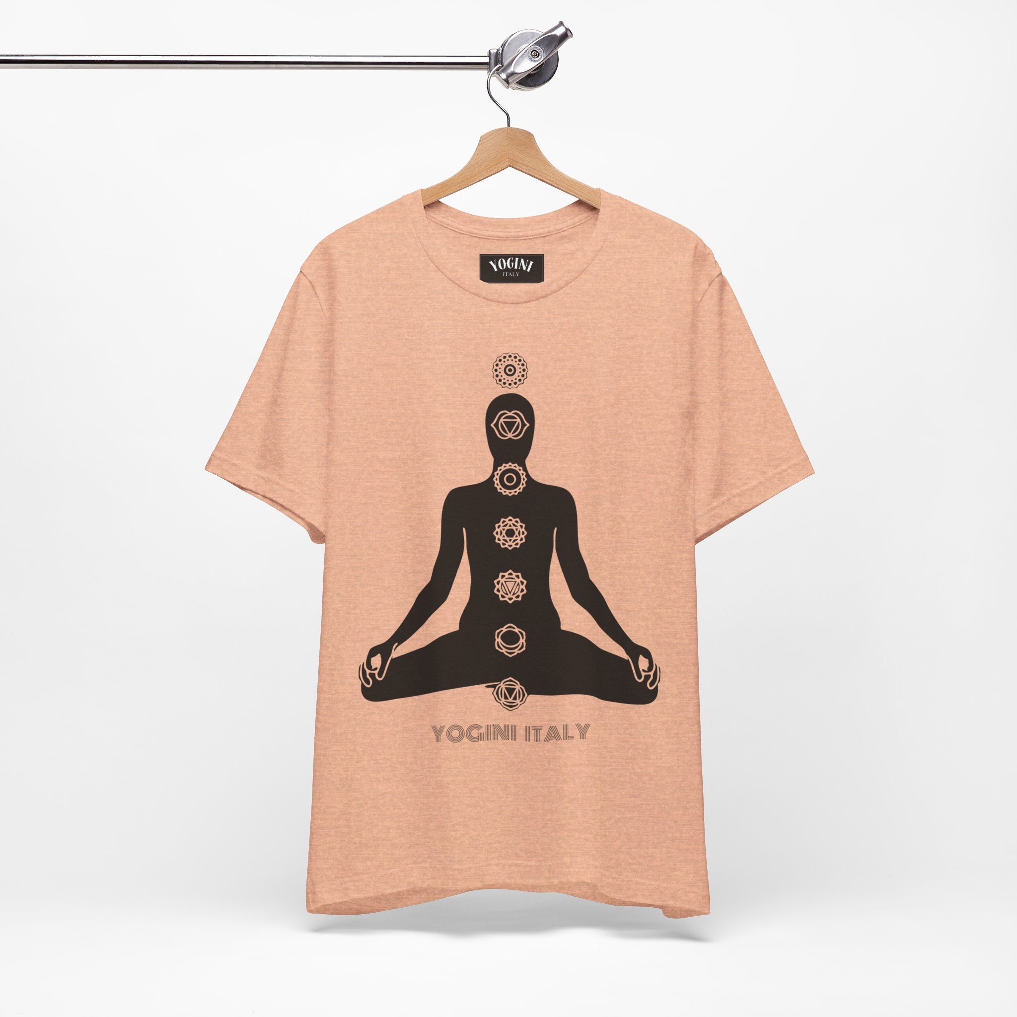 Active Chakra Yoga - Unisex Jersey Short Sleeve Tee by Yogini Italy