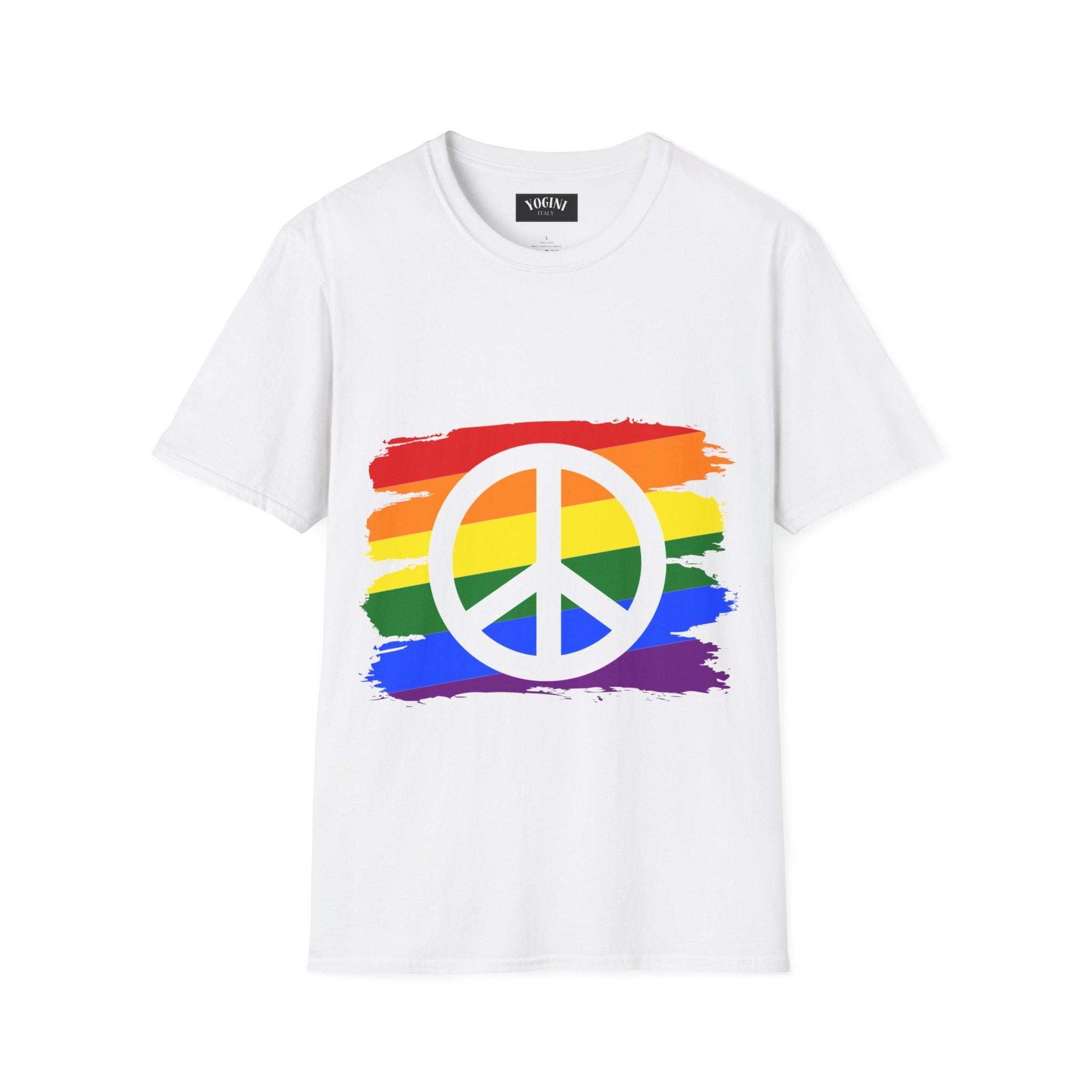 Peace - Unisex Softstyle T-Shirt by Yogini Italy