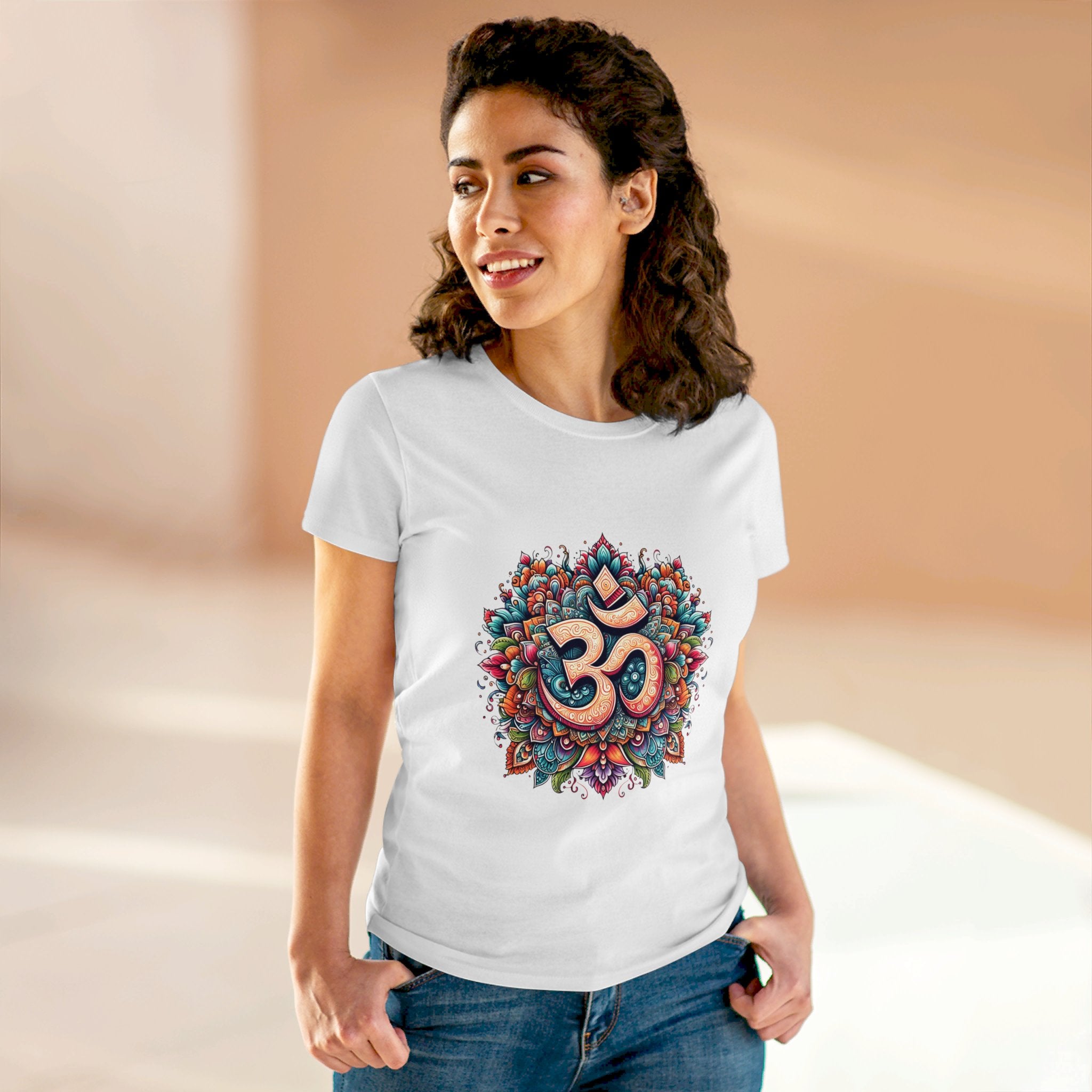 Yoga - Women's Midweight Cotton Tee by Yogini Italy