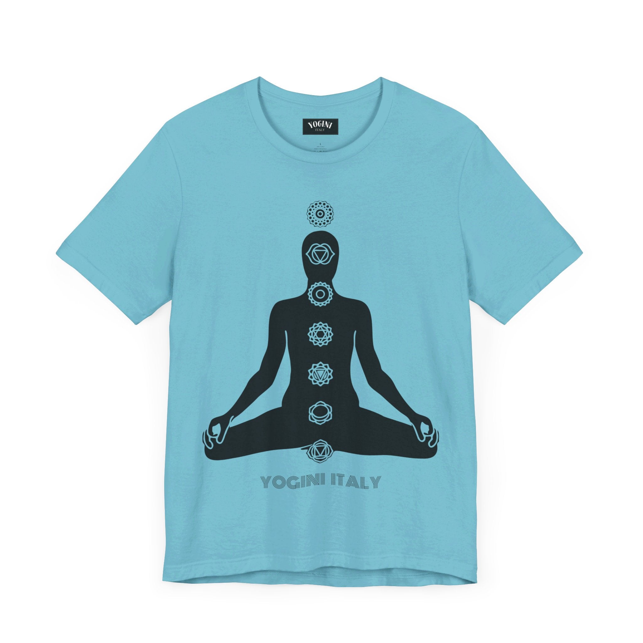 Active Chakra Yoga - Unisex Jersey Short Sleeve Tee by Yogini Italy