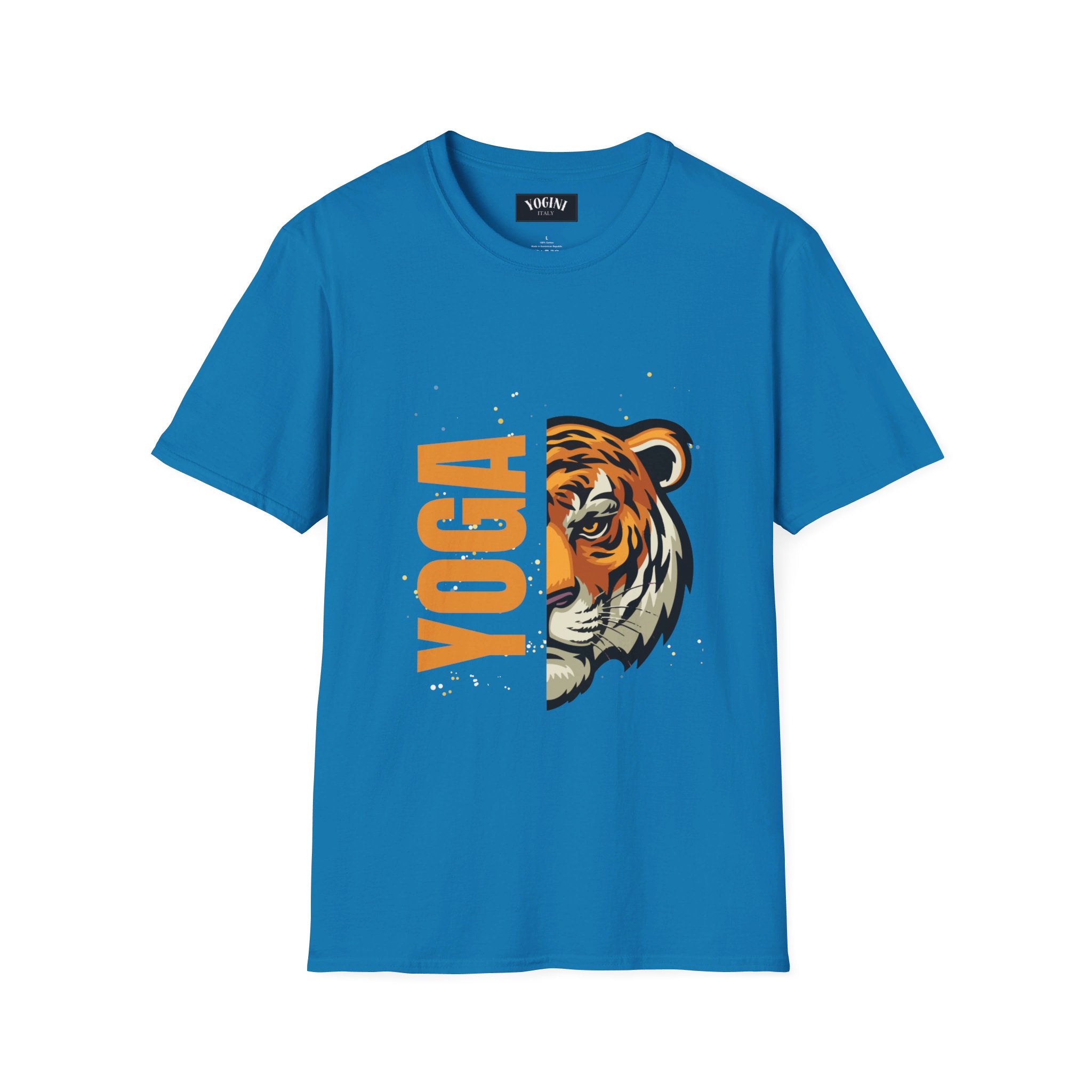 Active Tiger Yoga - Unisex Softstyle T-Shirt by Yogini Italy