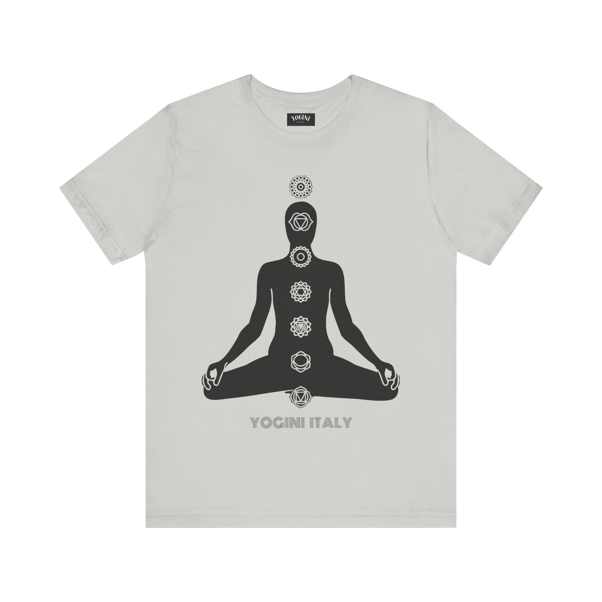 Active Chakra Yoga - Unisex Jersey Short Sleeve Tee by Yogini Italy