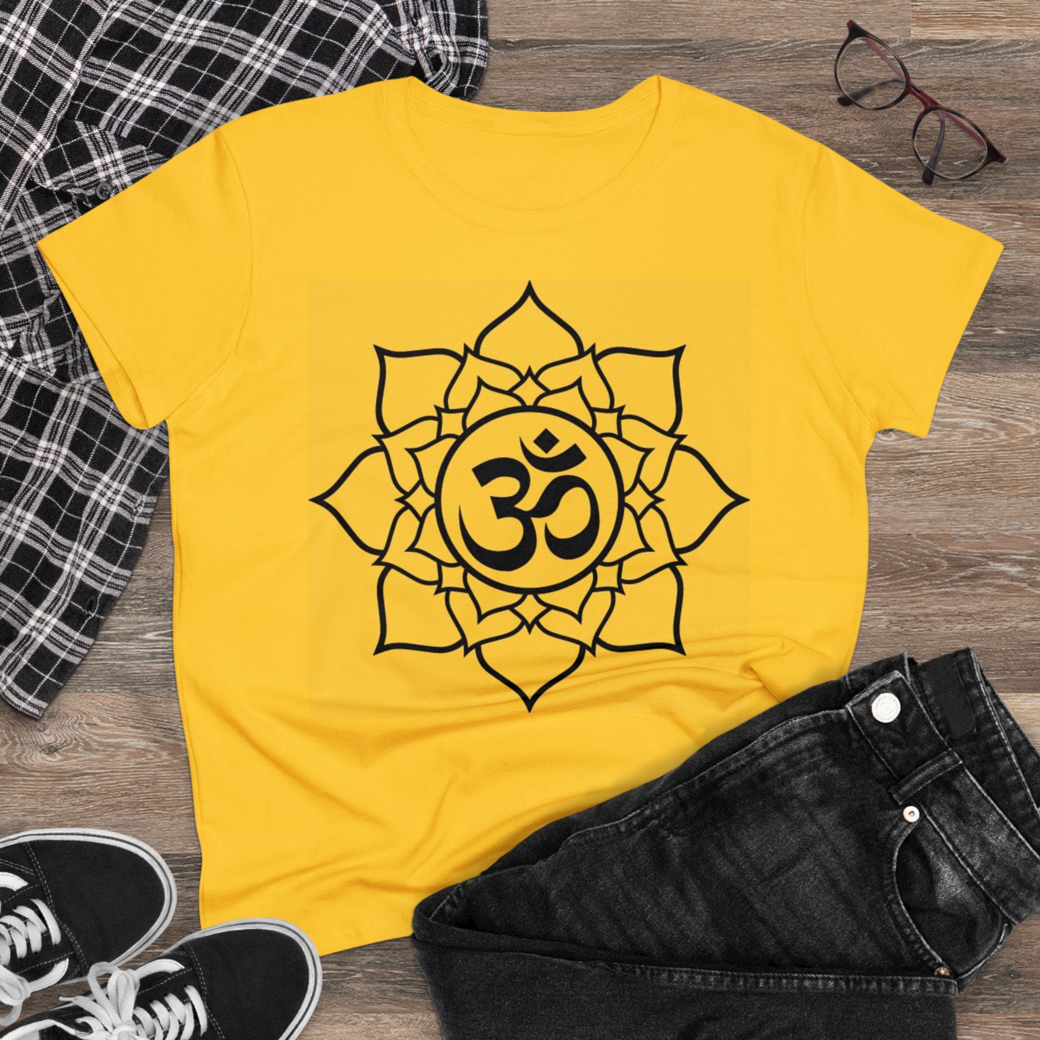 Chakra Women's Midweight Cotton Tee by Yogini Italy