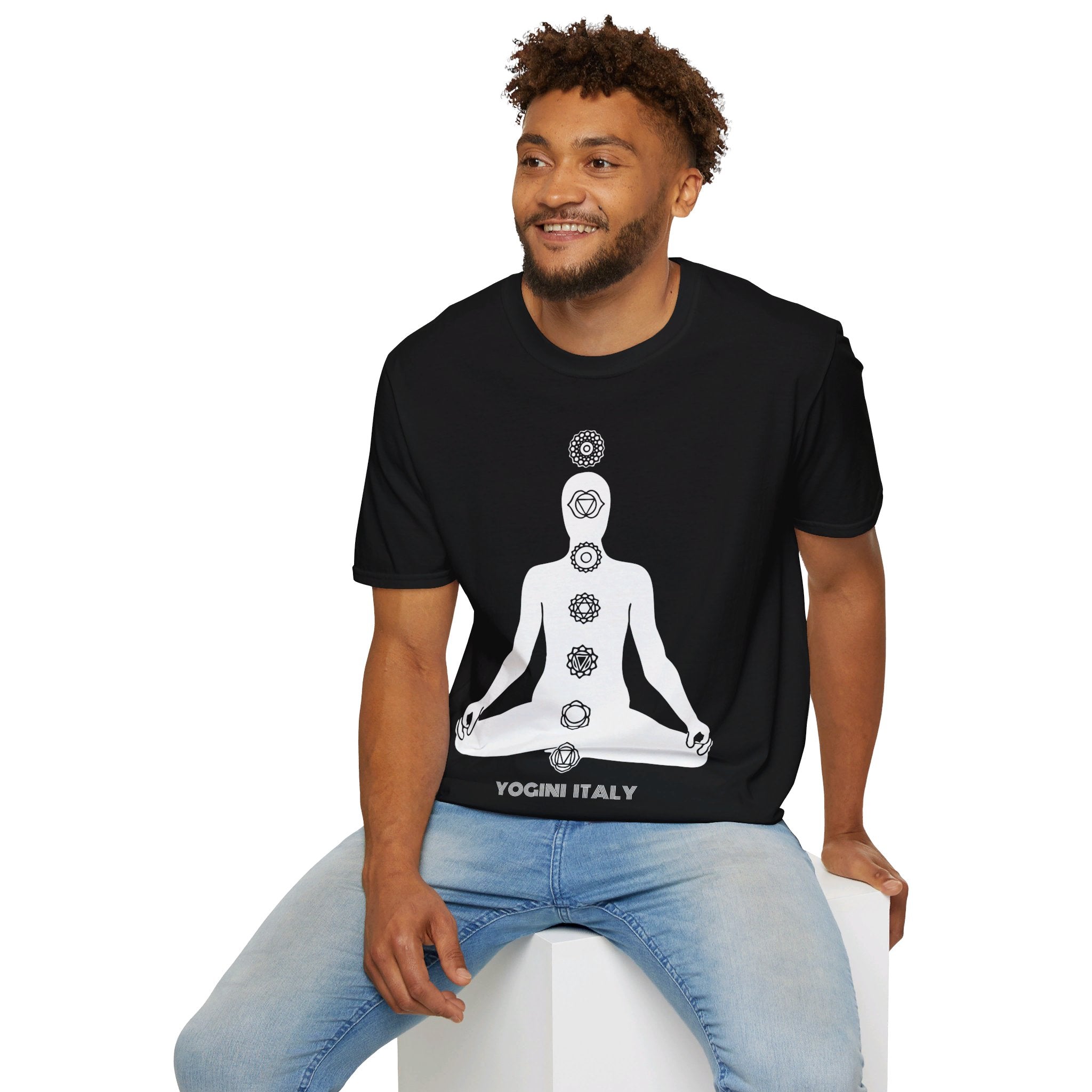 Chakra - Unisex Softstyle T-Shirt by Yogini Italy