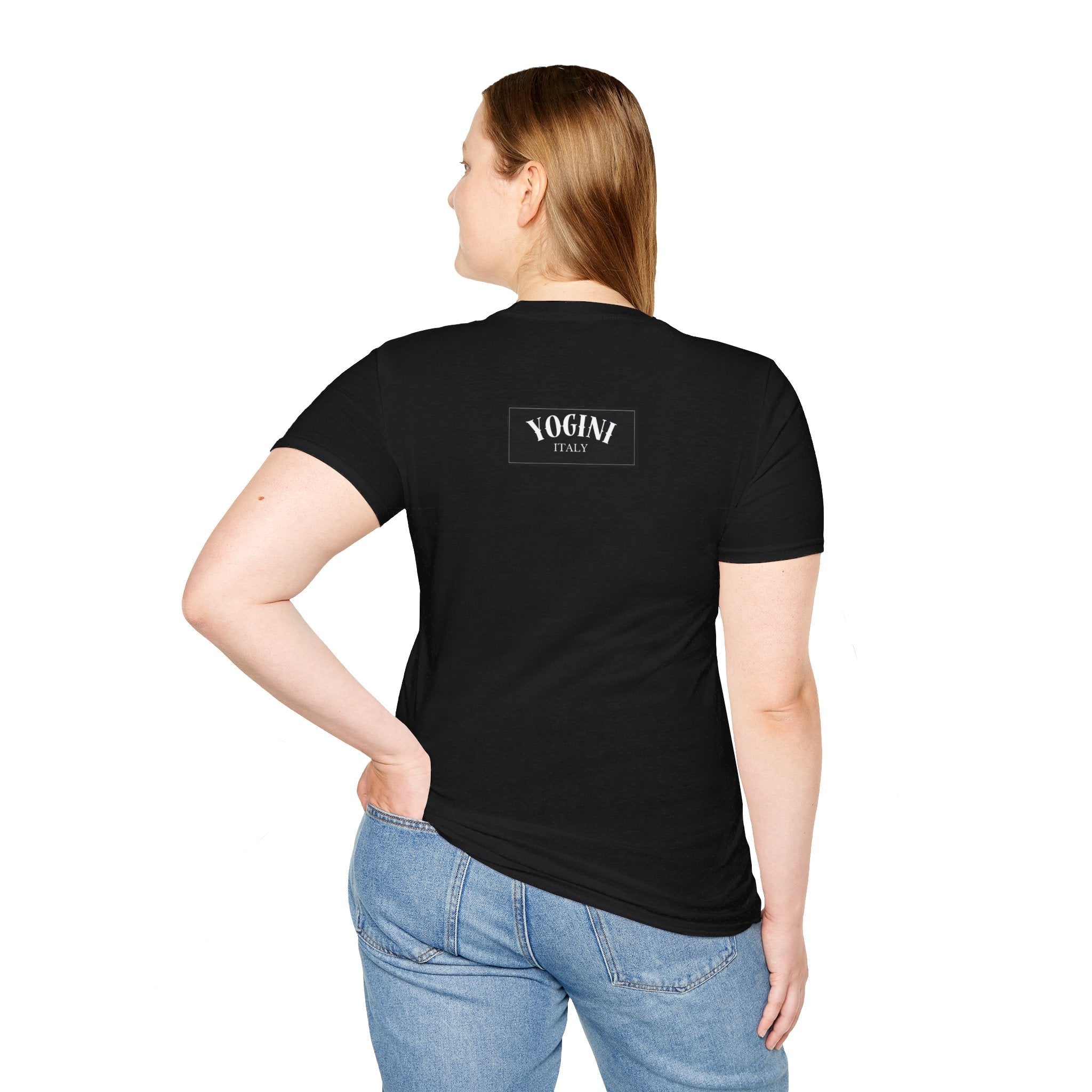 Crown Yoga - Unisex Softstyle T-Shirt by Yogini Italy