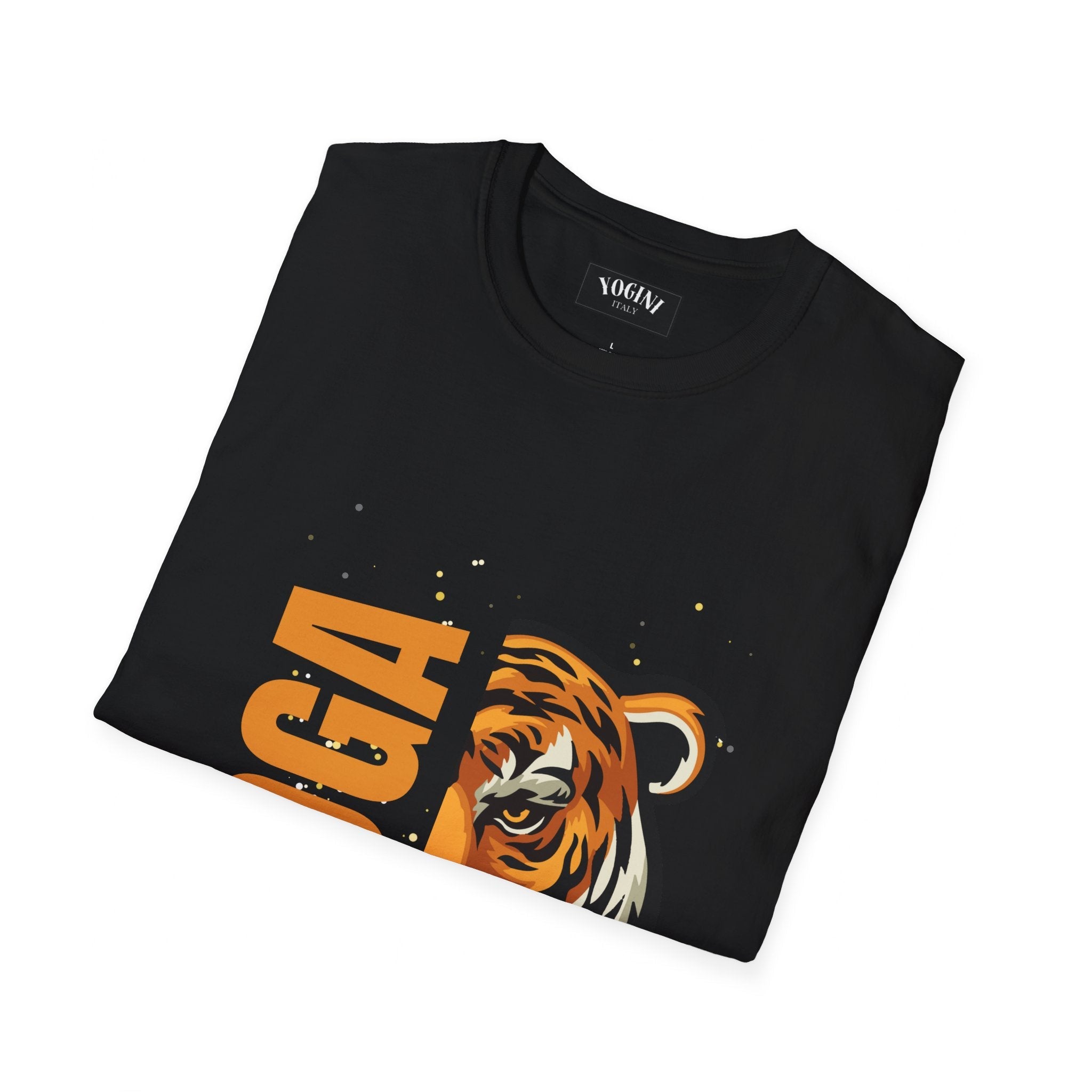 Tiger Yoga - Unisex Softstyle T-Shirt by Yogini Italy