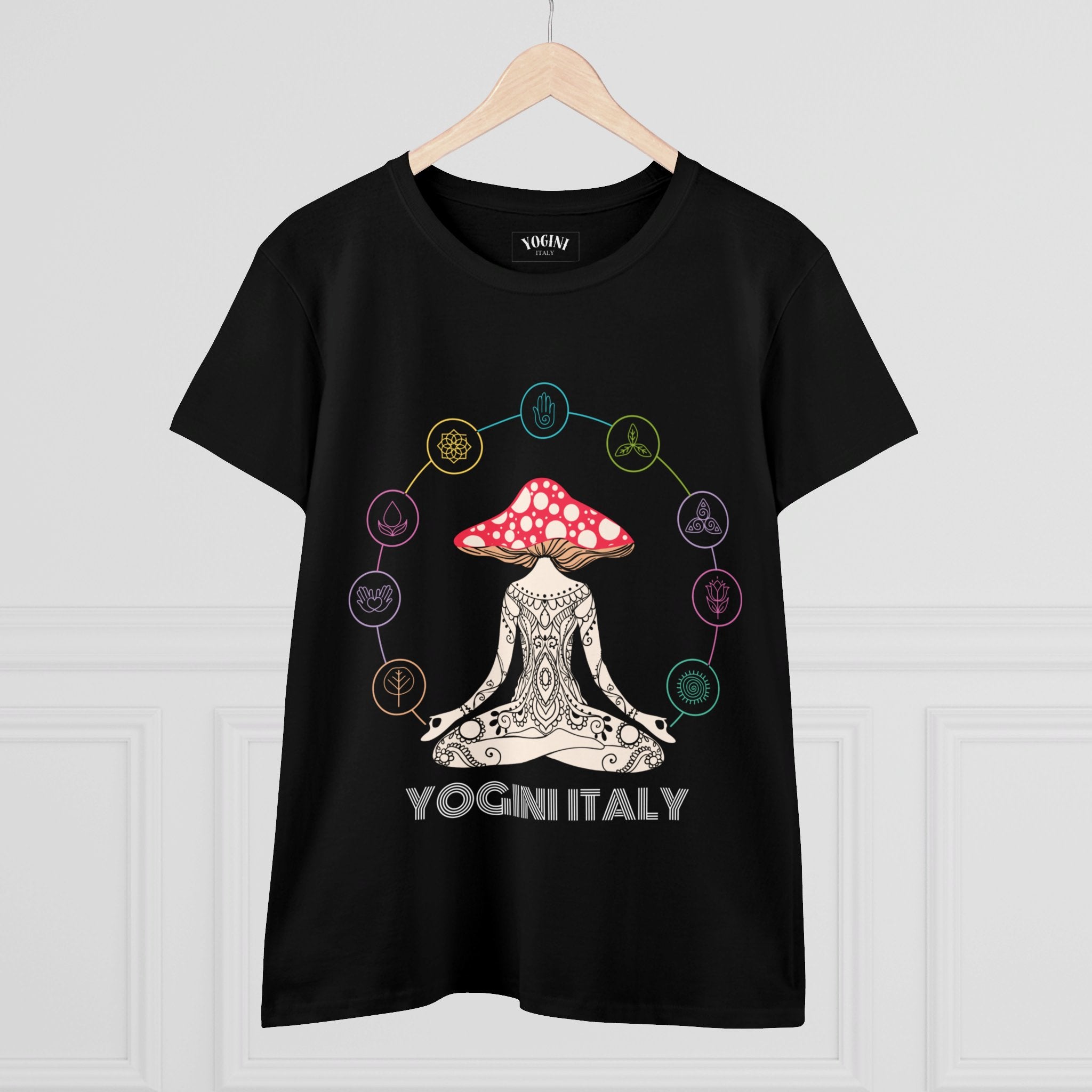 Yoga - Women's Midweight Cotton Tee by Yogini Italy