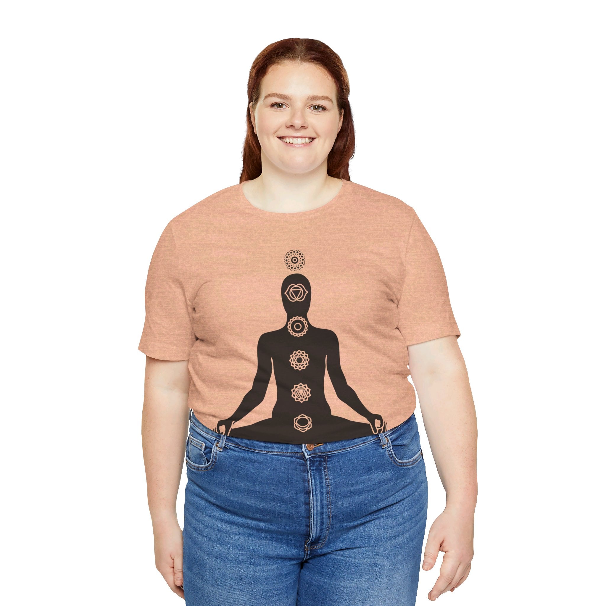 Active Chakra Yoga - Unisex Jersey Short Sleeve Tee by Yogini Italy