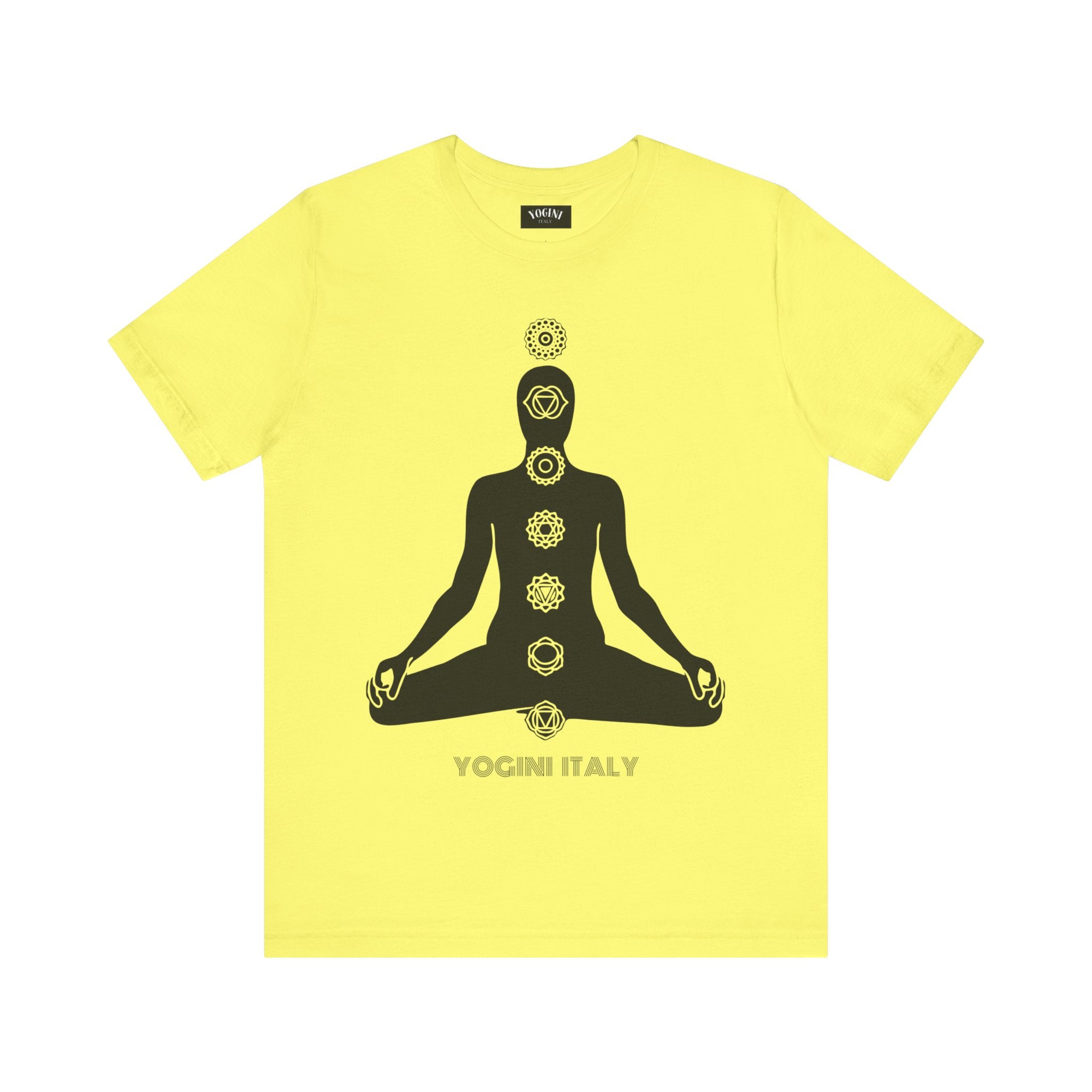 Active Chakra Yoga - Unisex Jersey Short Sleeve Tee by Yogini Italy