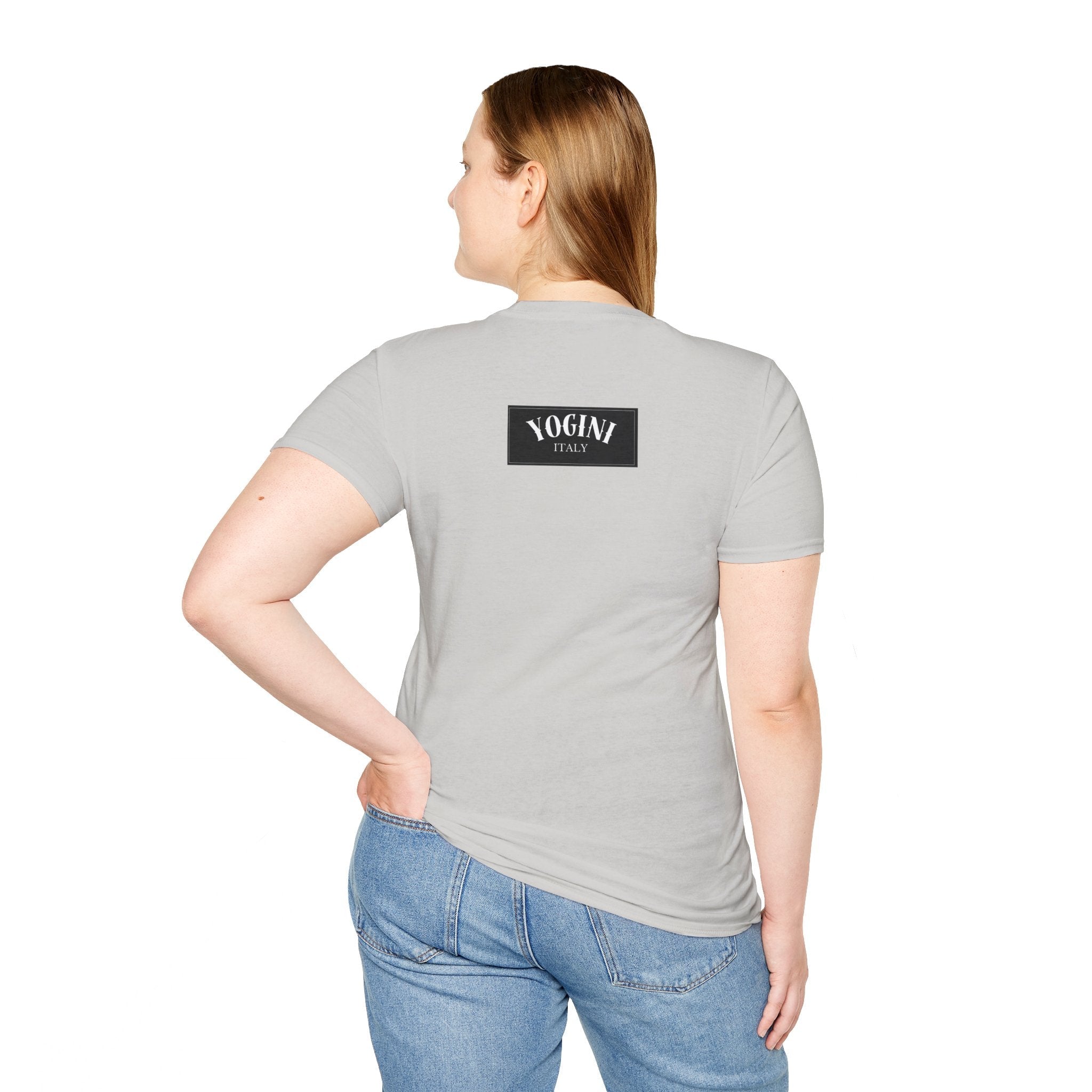 Crown Yoga - Unisex Softstyle T-Shirt by Yogini Italy