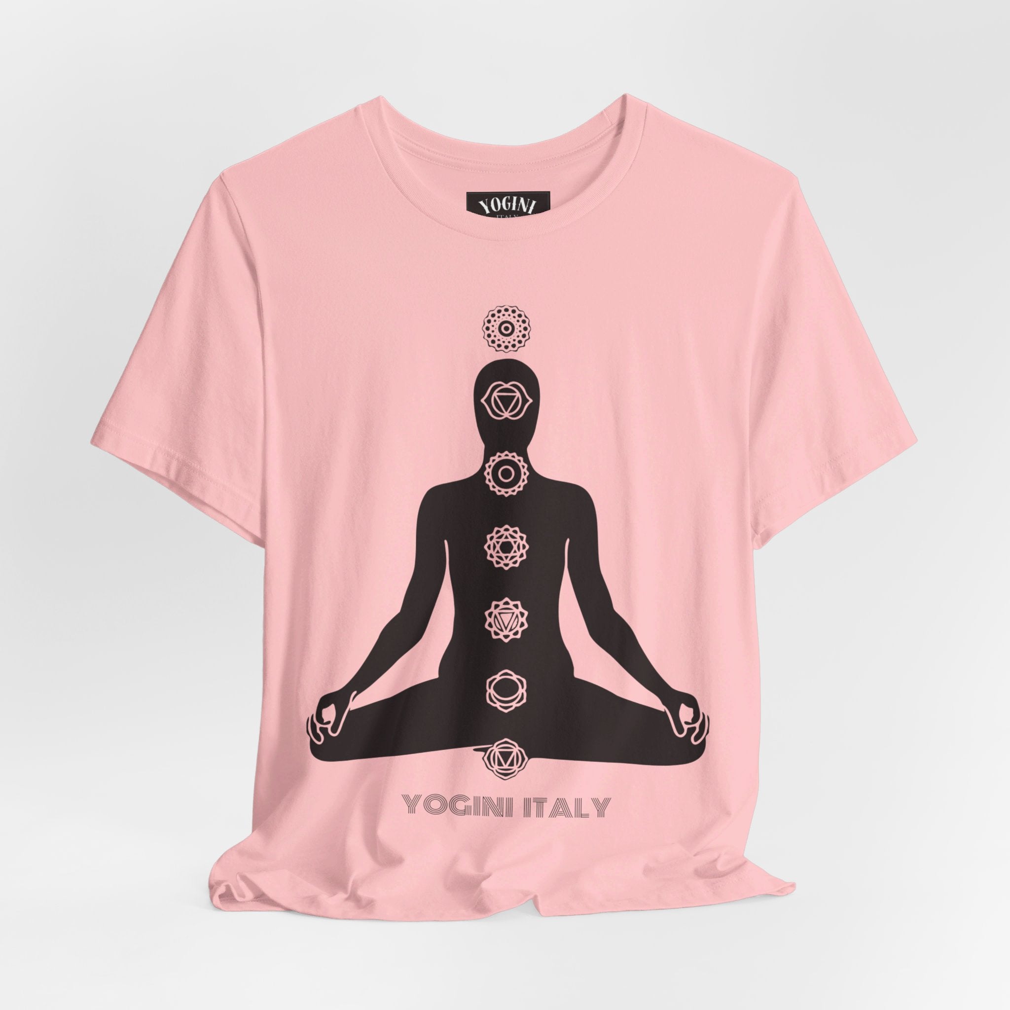 Active Chakra Yoga - Unisex Jersey Short Sleeve Tee by Yogini Italy