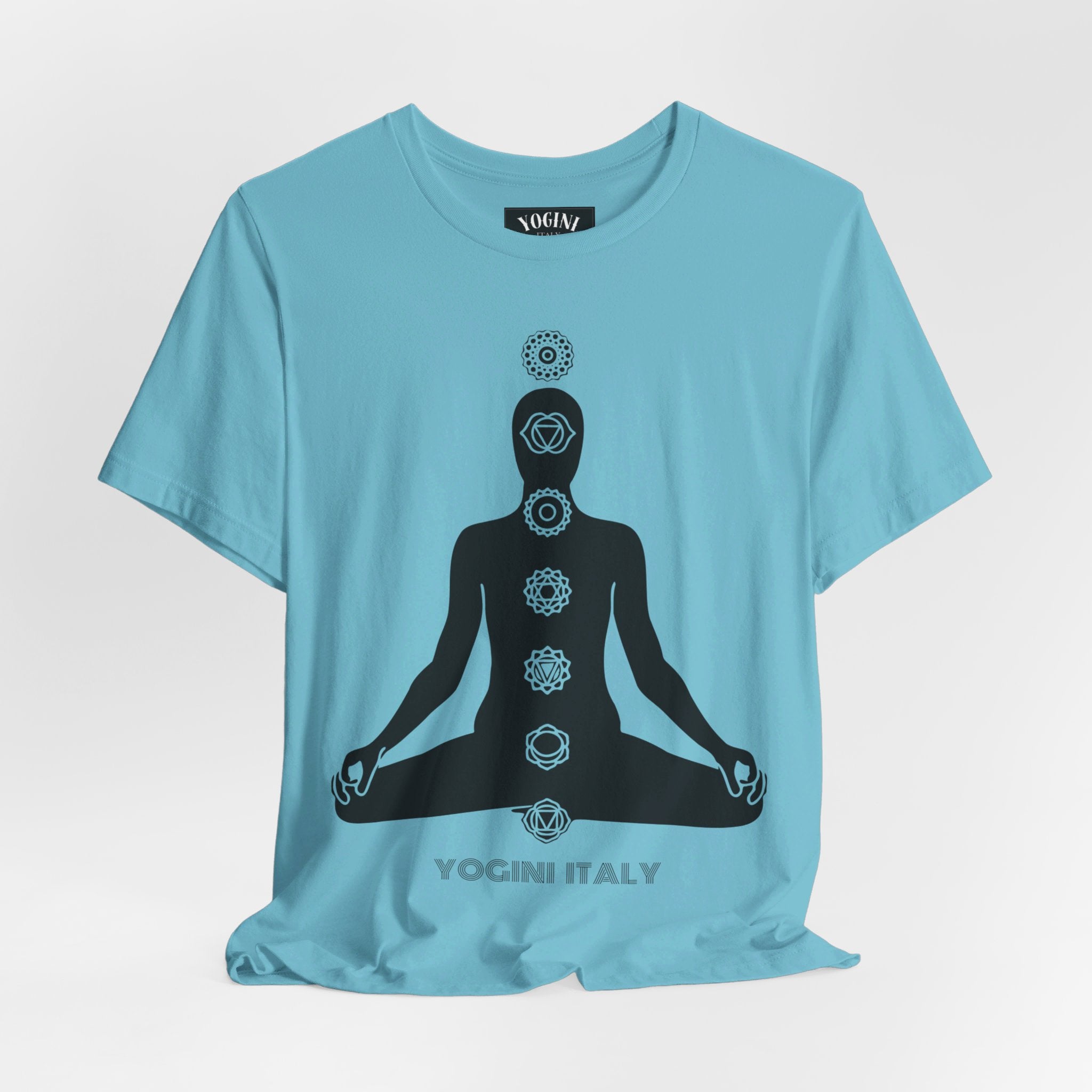 Active Chakra Yoga - Unisex Jersey Short Sleeve Tee by Yogini Italy