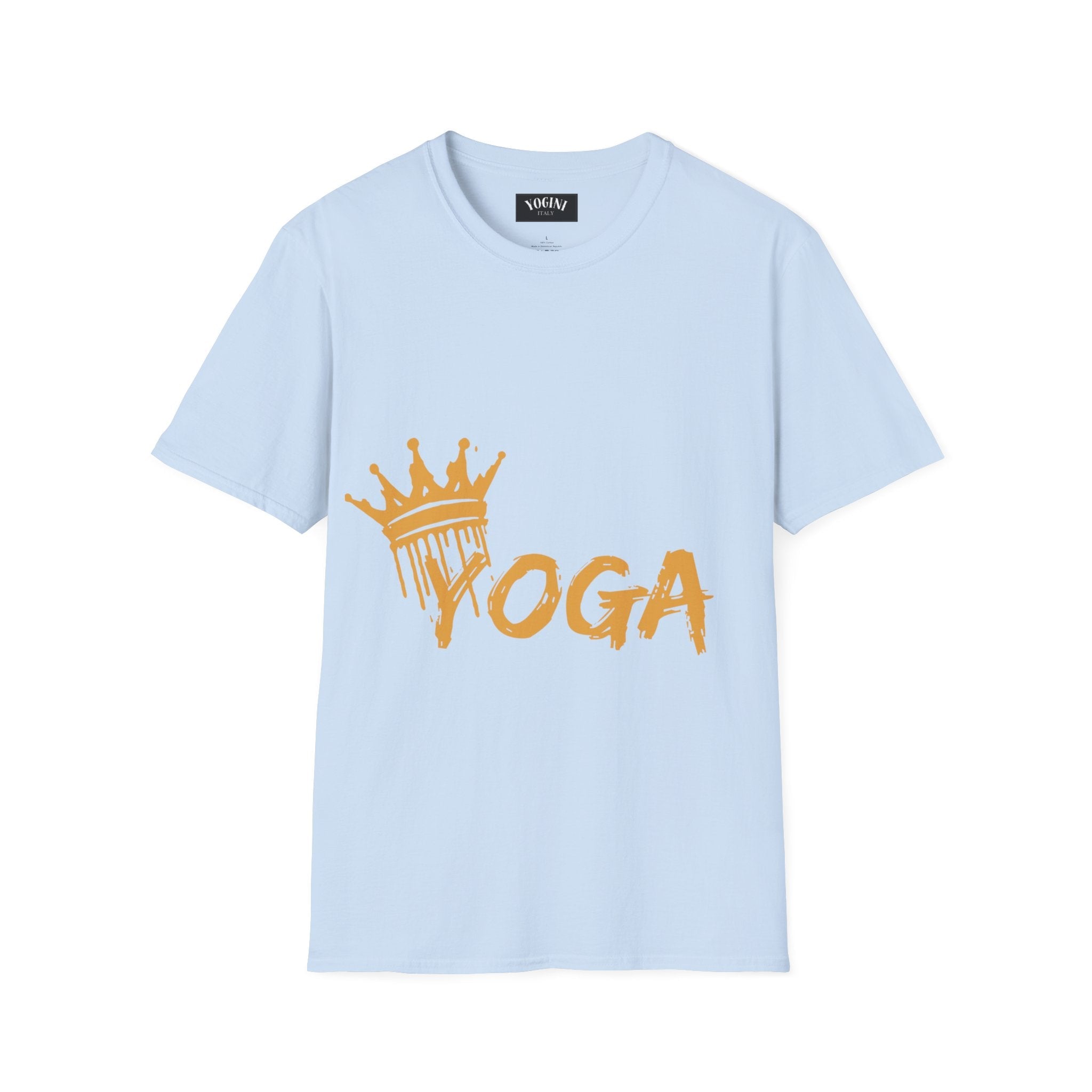 Crown Yoga - Unisex Softstyle T-Shirt by Yogini Italy