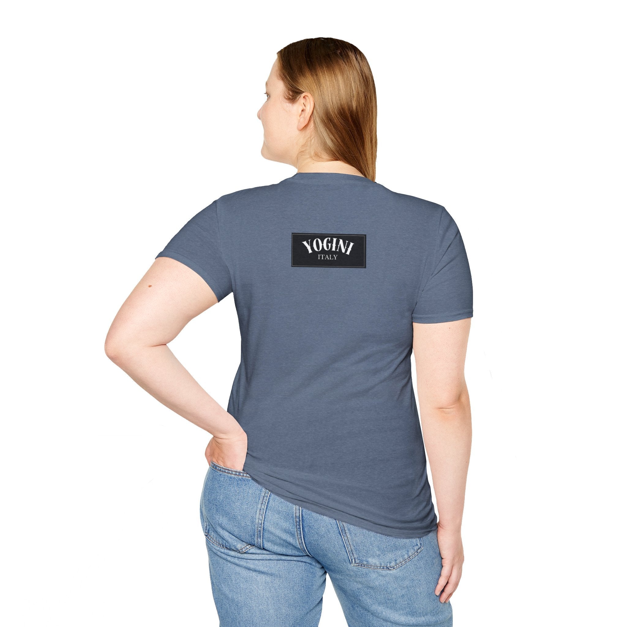 Crown Yoga - Unisex Softstyle T-Shirt by Yogini Italy