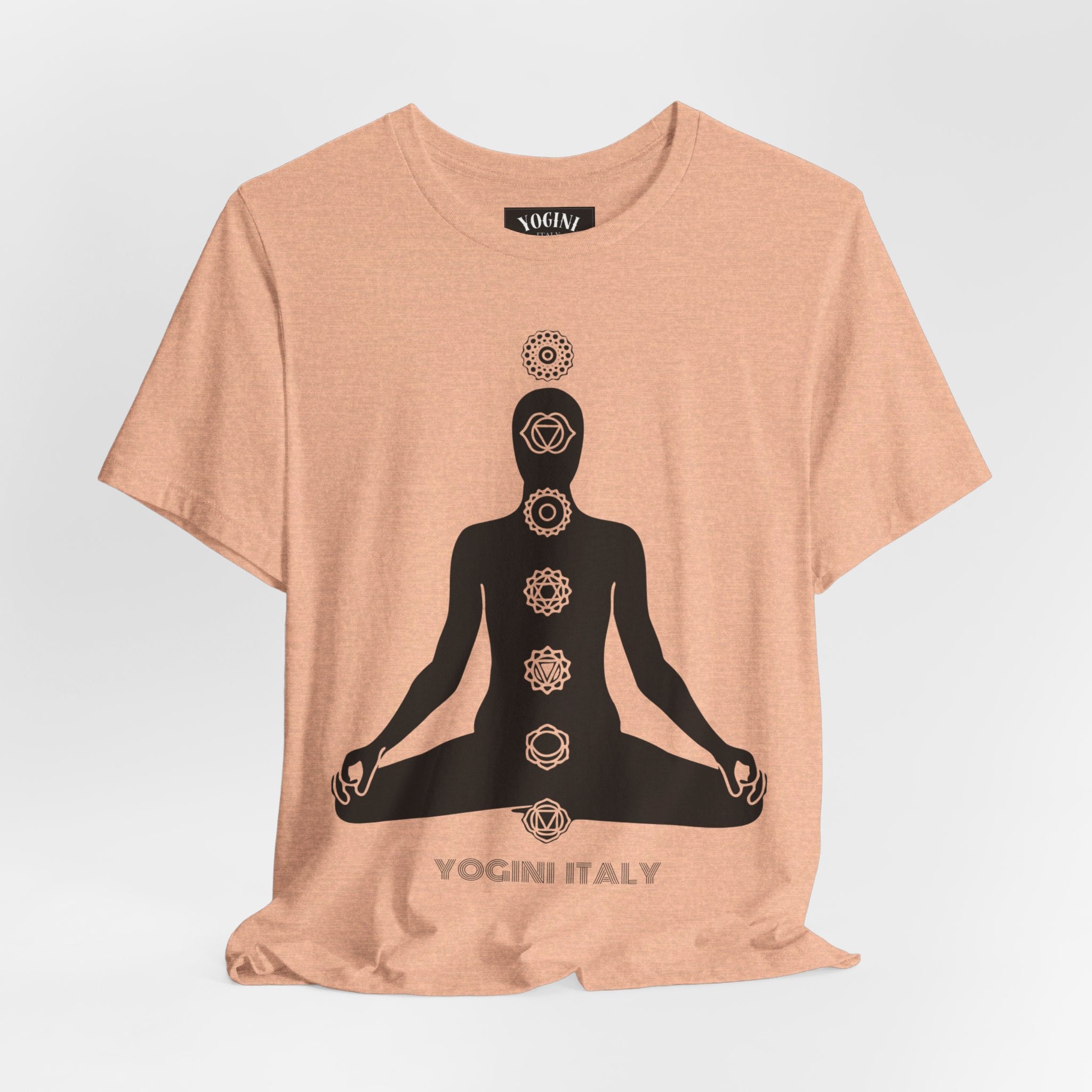 Active Chakra Yoga - Unisex Jersey Short Sleeve Tee by Yogini Italy