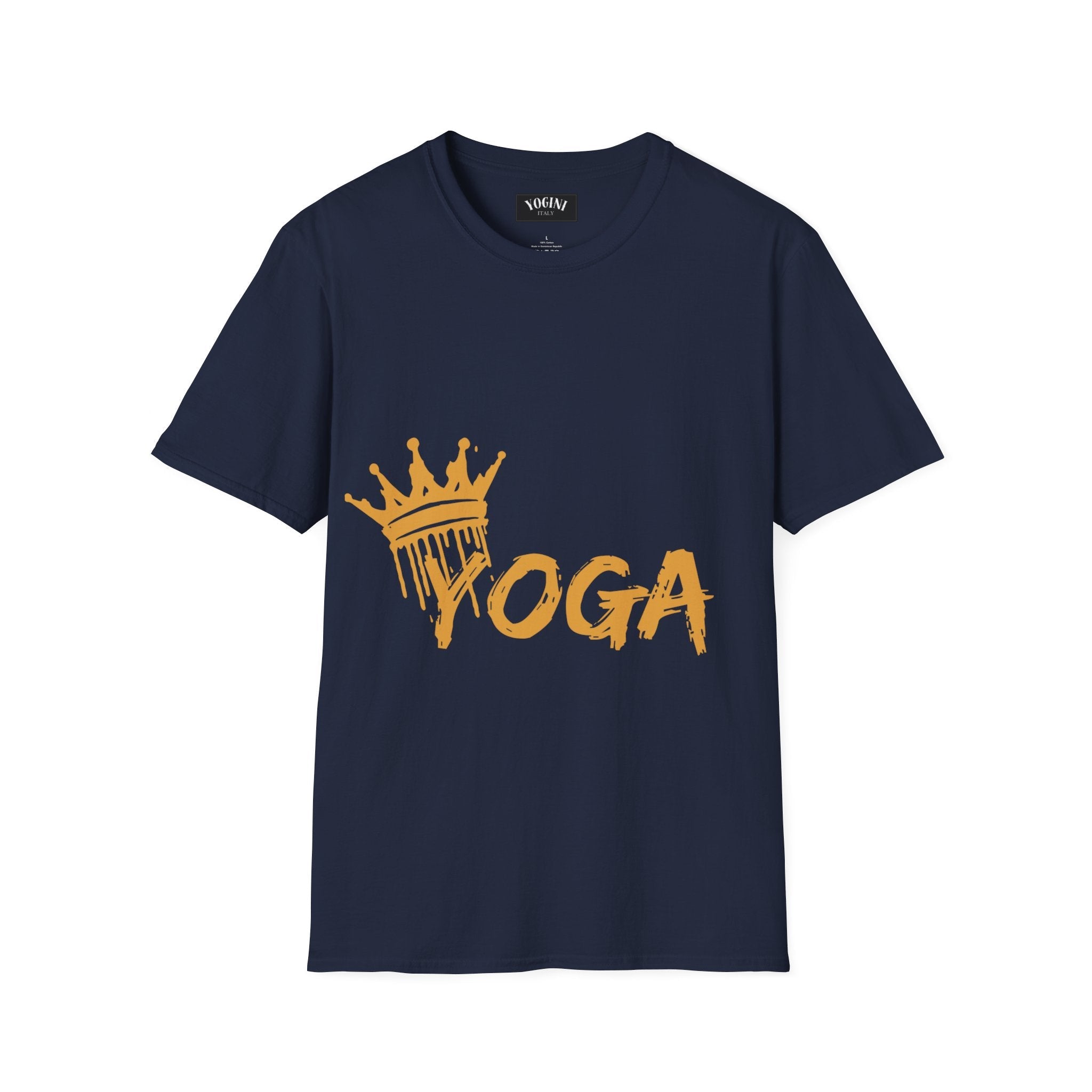 Crown Yoga - Unisex Softstyle T-Shirt by Yogini Italy