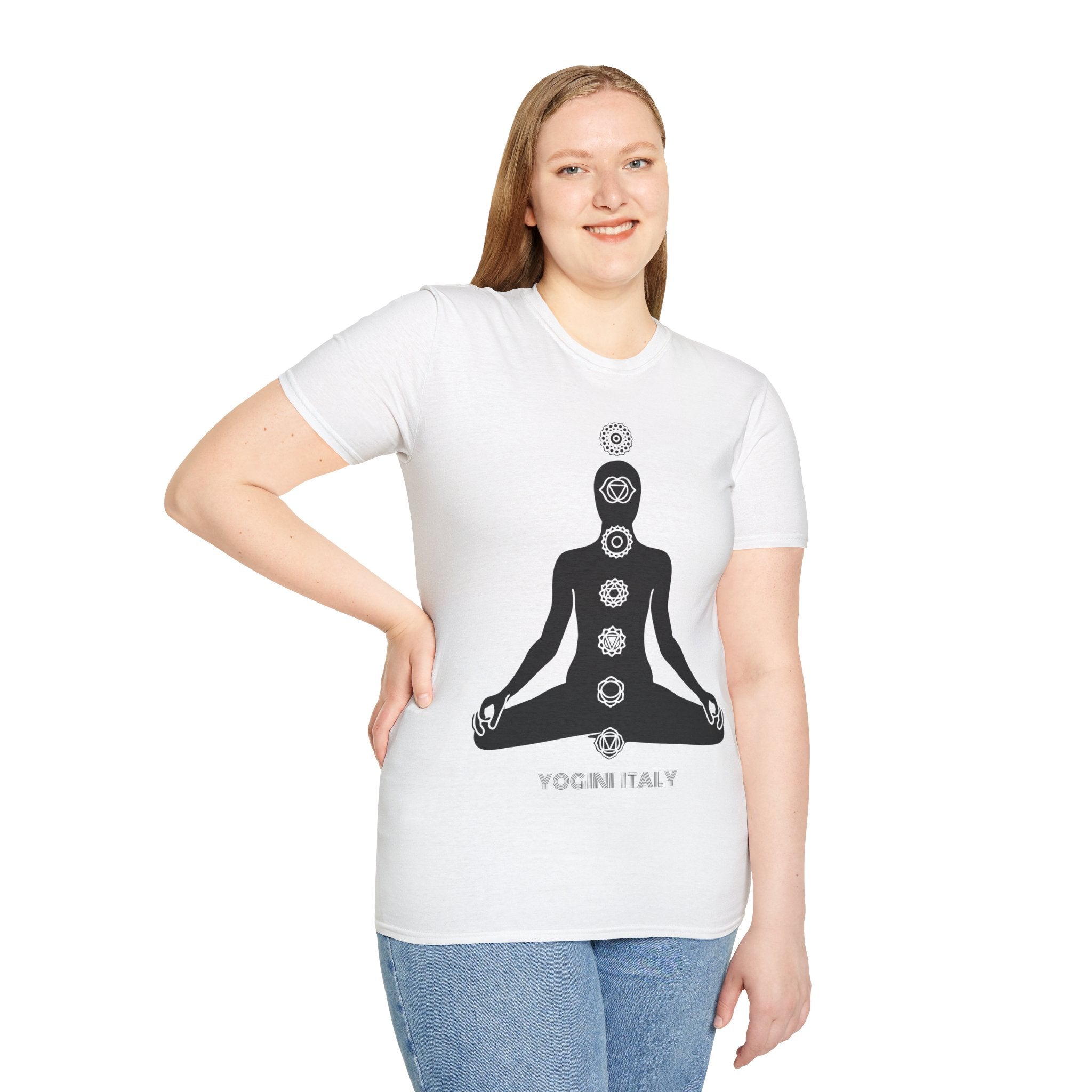 Chakra - Unisex Softstyle T-Shirt by Yogini Italy