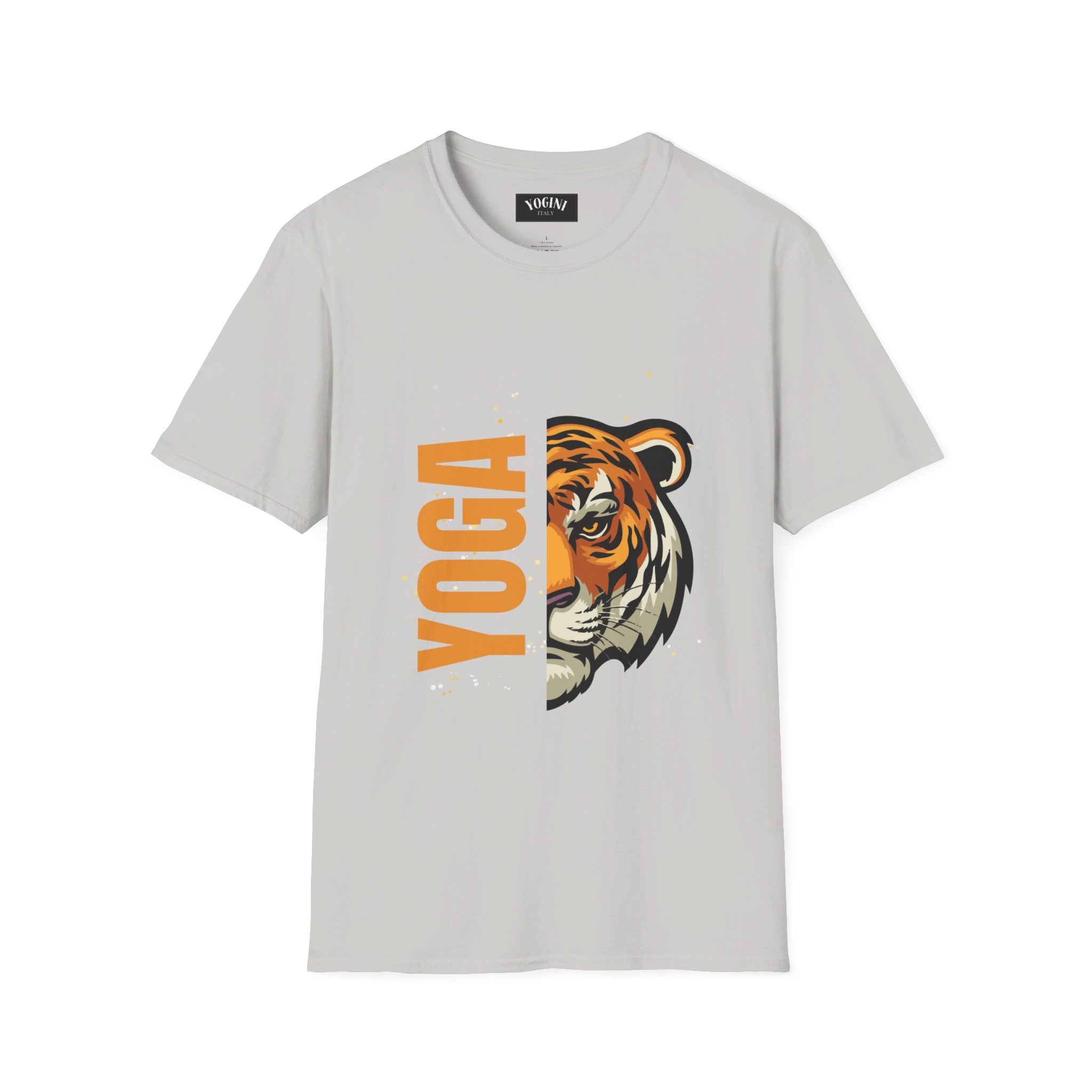 Active Tiger Yoga - Unisex Softstyle T-Shirt by Yogini Italy