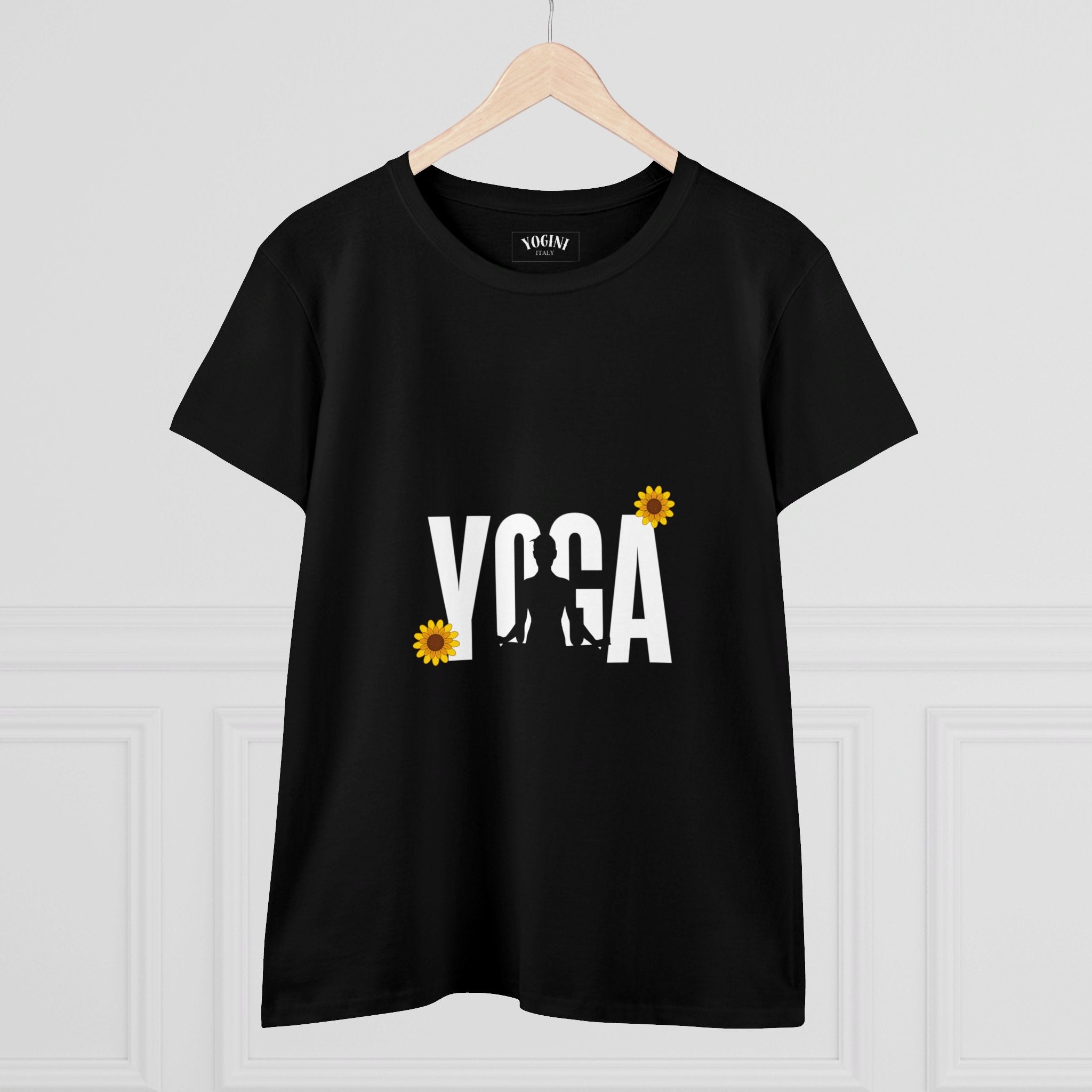 Yoga - Women's Midweight Cotton Tee by Yogini Italy