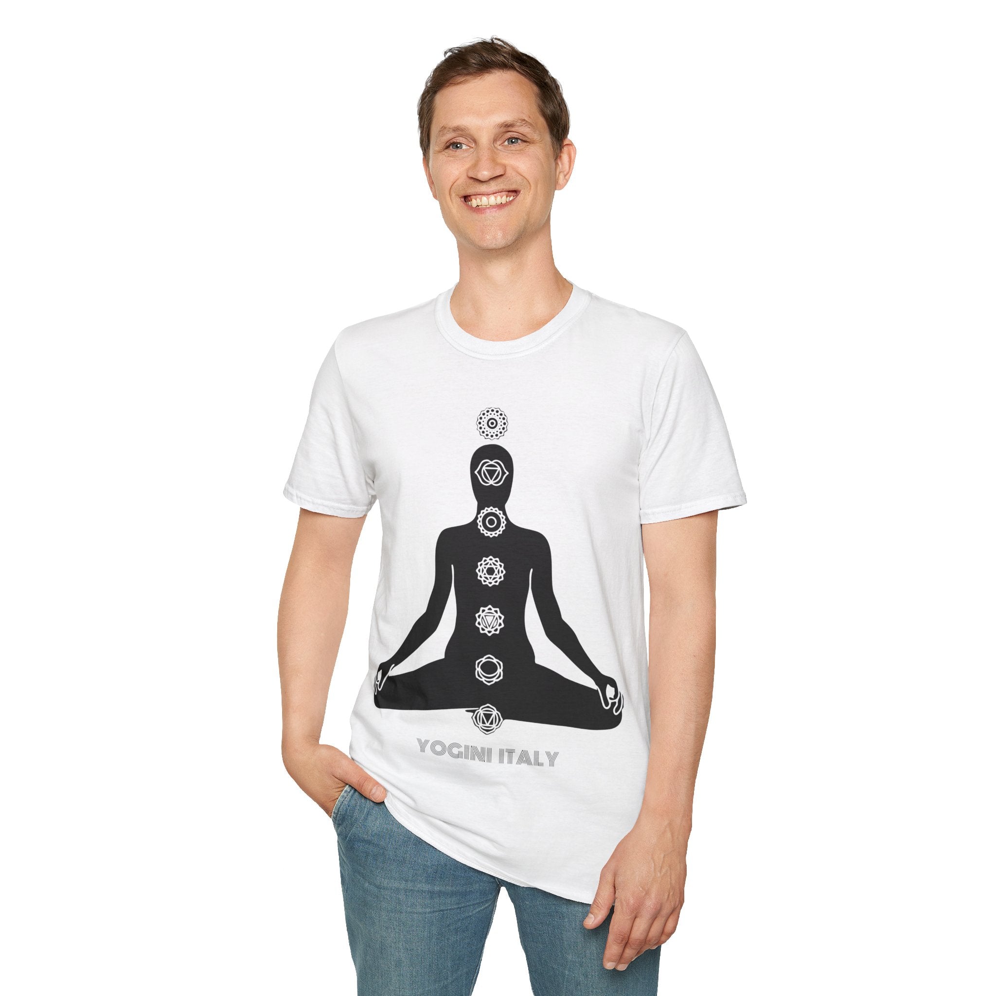 Chakra - Unisex Softstyle T-Shirt by Yogini Italy