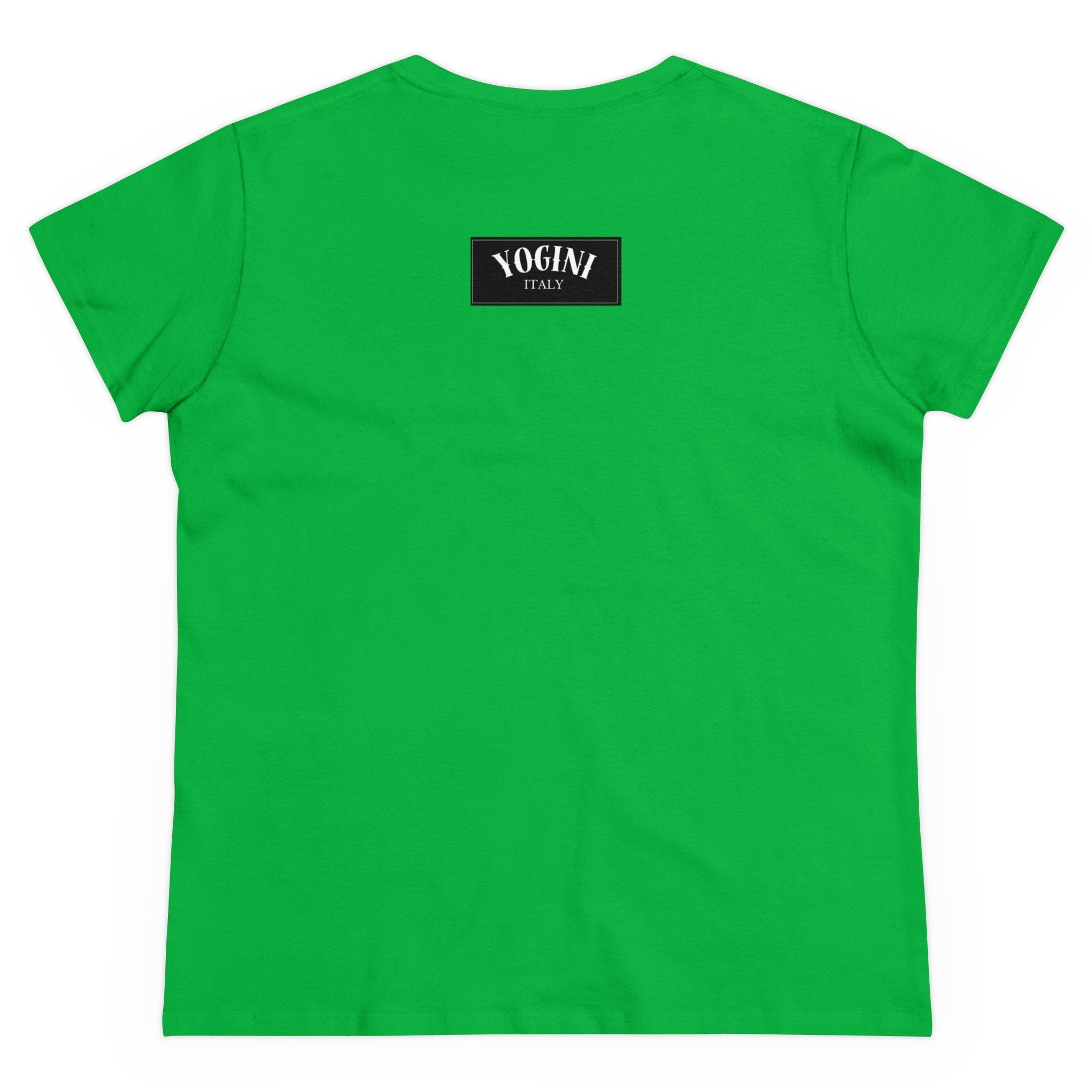 Smile - Women's Midweight Cotton Tee by Yogini Italy