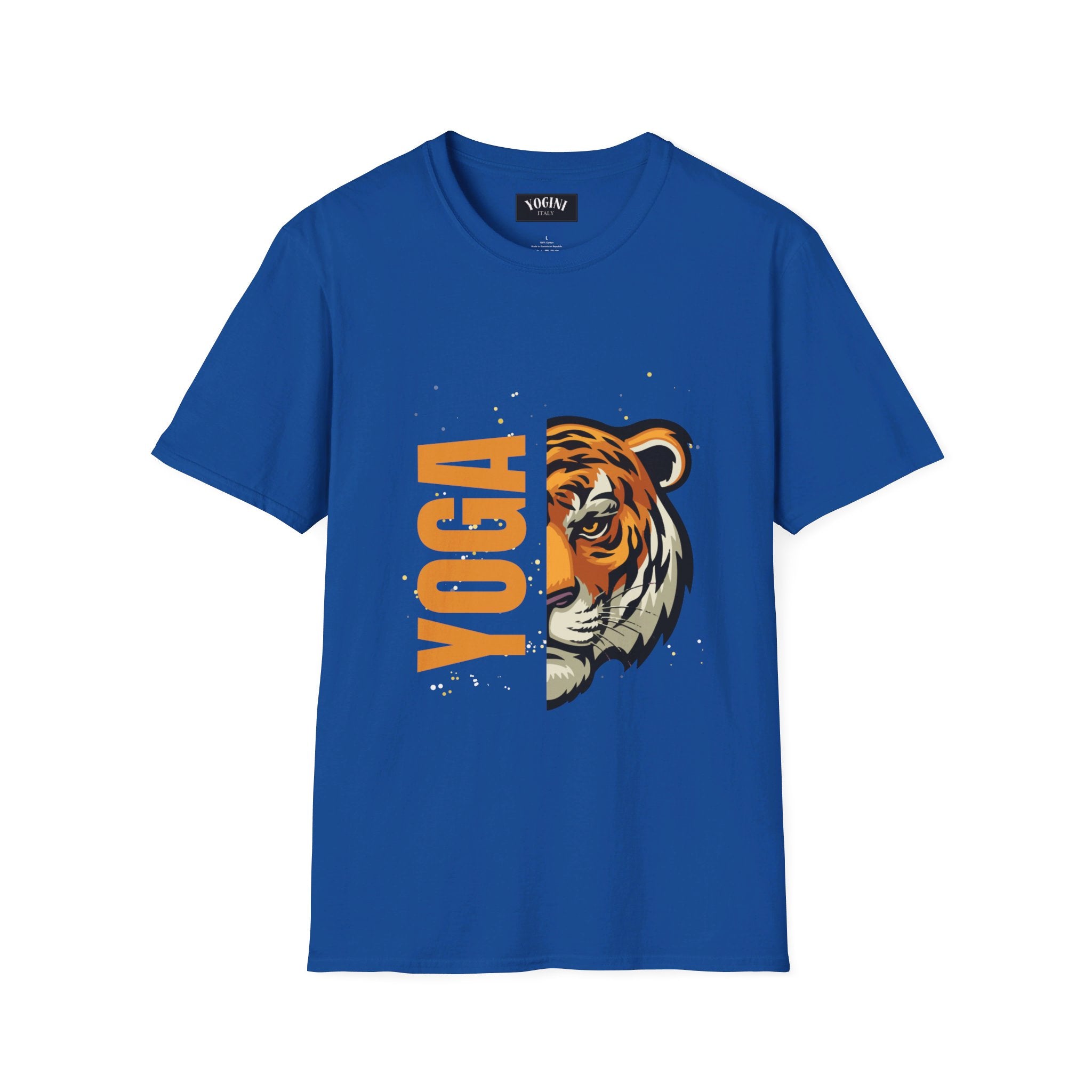 Active Tiger Yoga - Unisex Softstyle T-Shirt by Yogini Italy