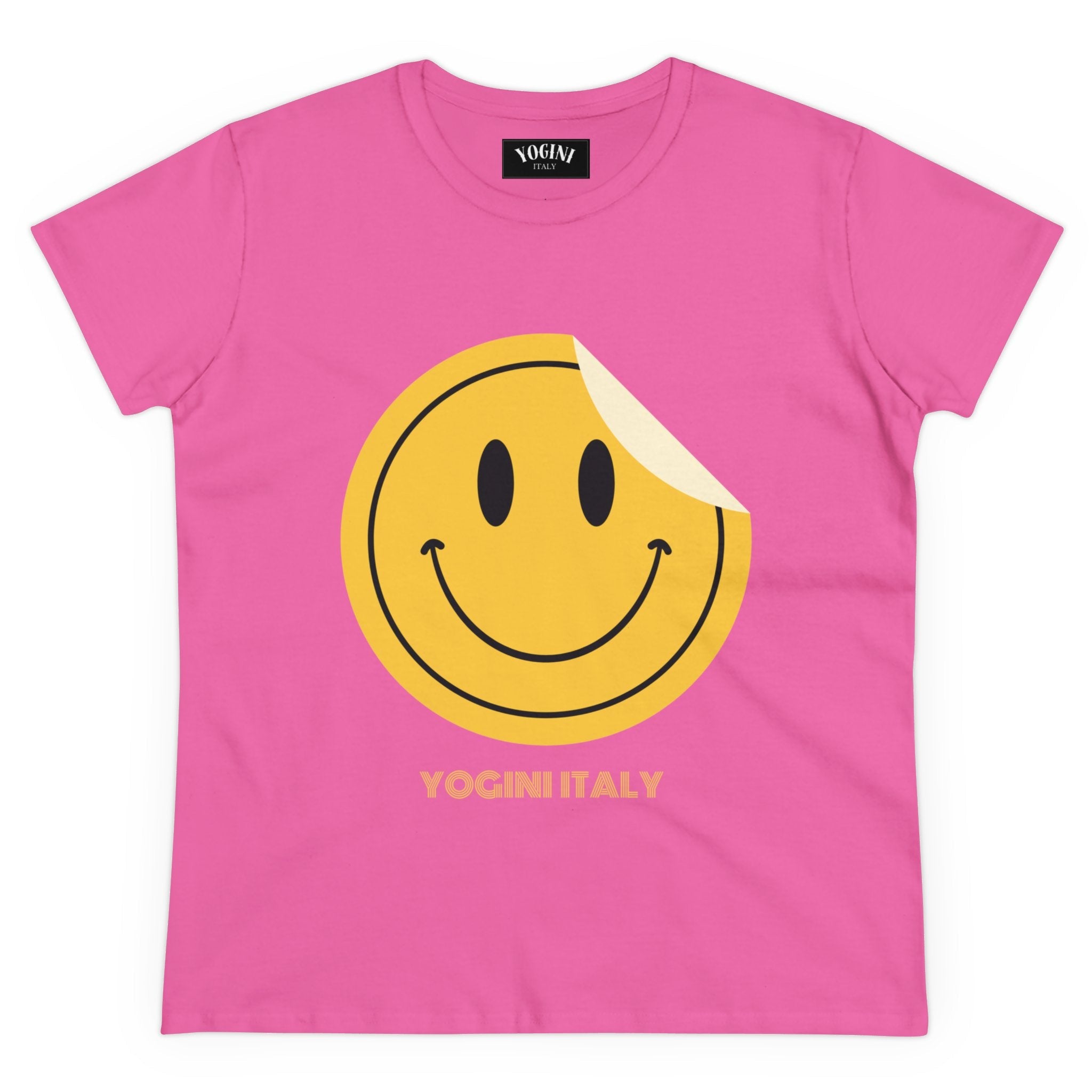 Smile - Women's Midweight Cotton Tee by Yogini Italy