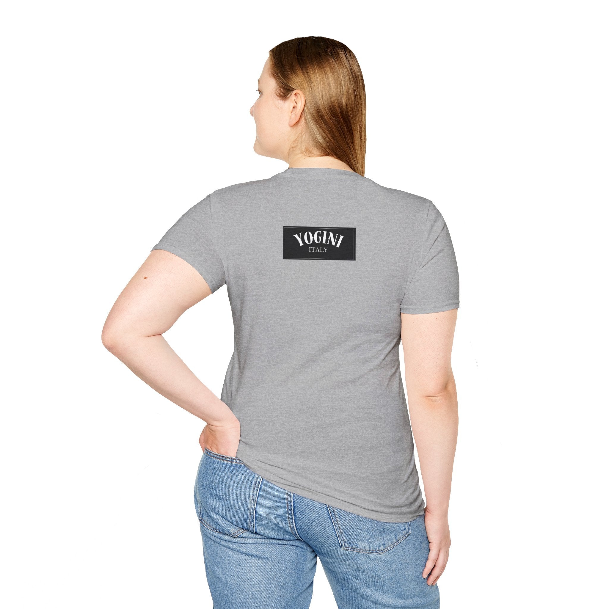 Crown Yoga - Unisex Softstyle T-Shirt by Yogini Italy