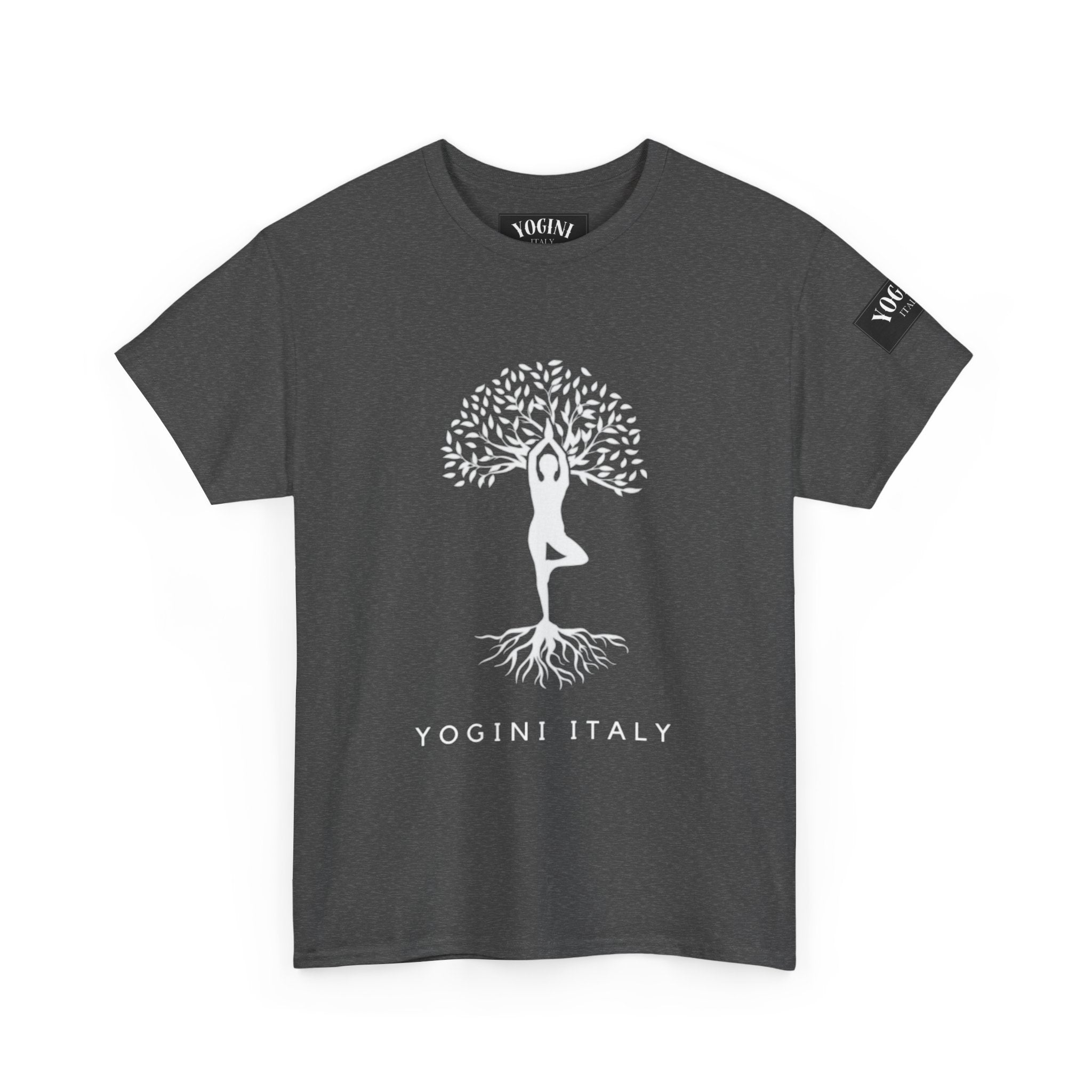 Awesome Yoga Unisex Heavy Cotton Tee by Yogini Italy