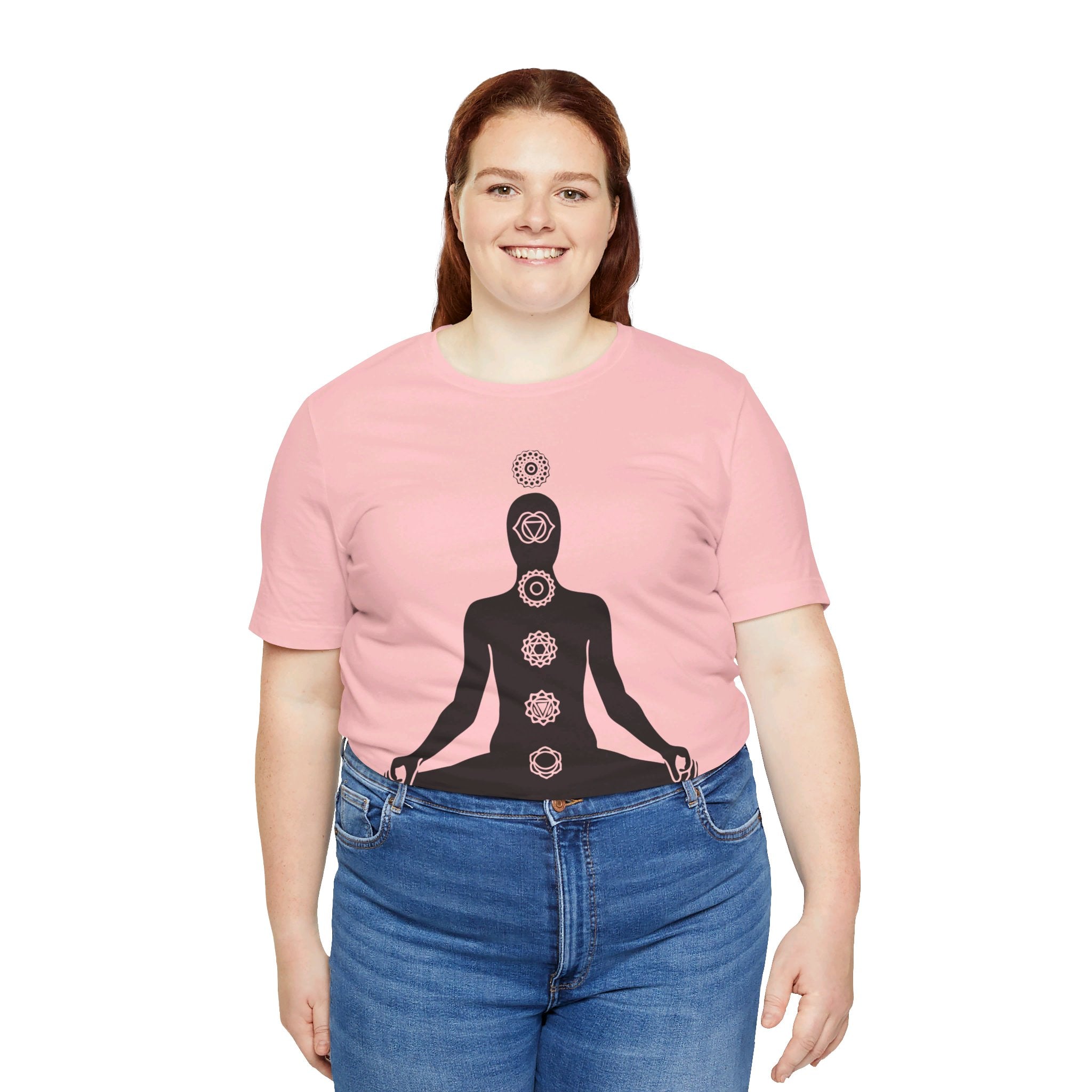 Active Chakra Yoga - Unisex Jersey Short Sleeve Tee by Yogini Italy