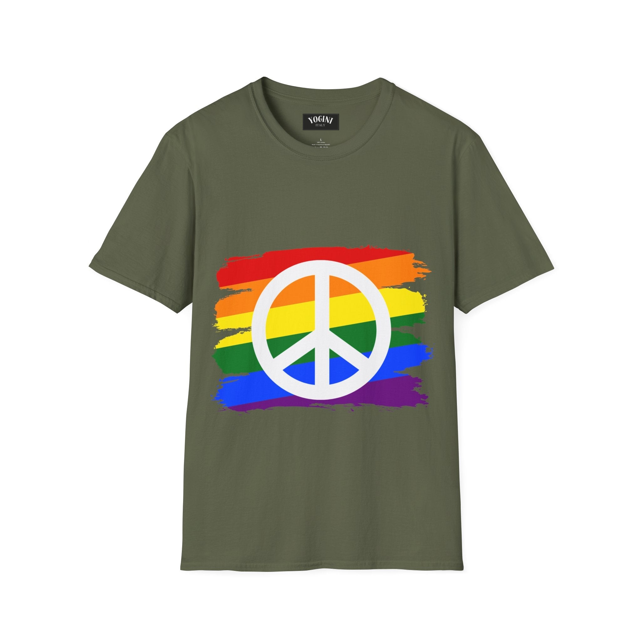 Peace - Unisex Softstyle T-Shirt by Yogini Italy