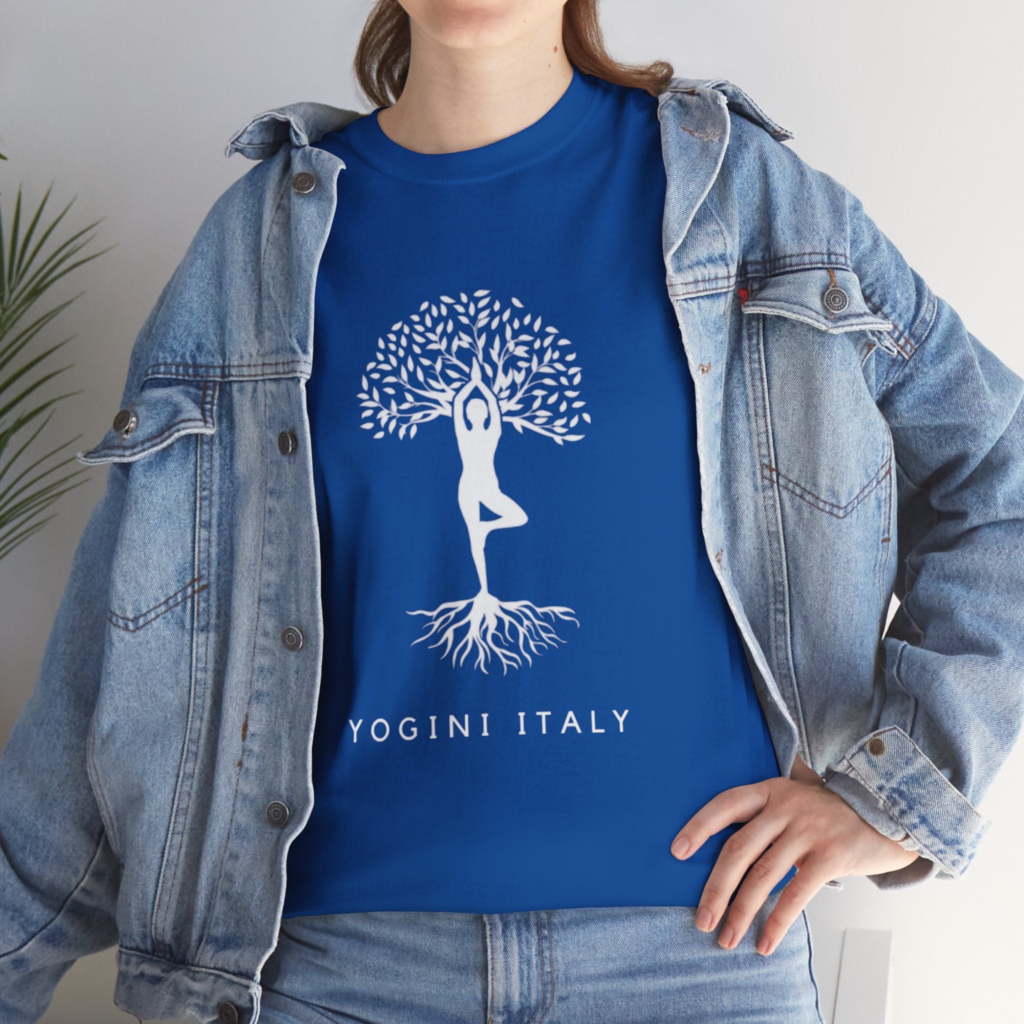 Awesome Yoga Unisex Heavy Cotton Tee by Yogini Italy